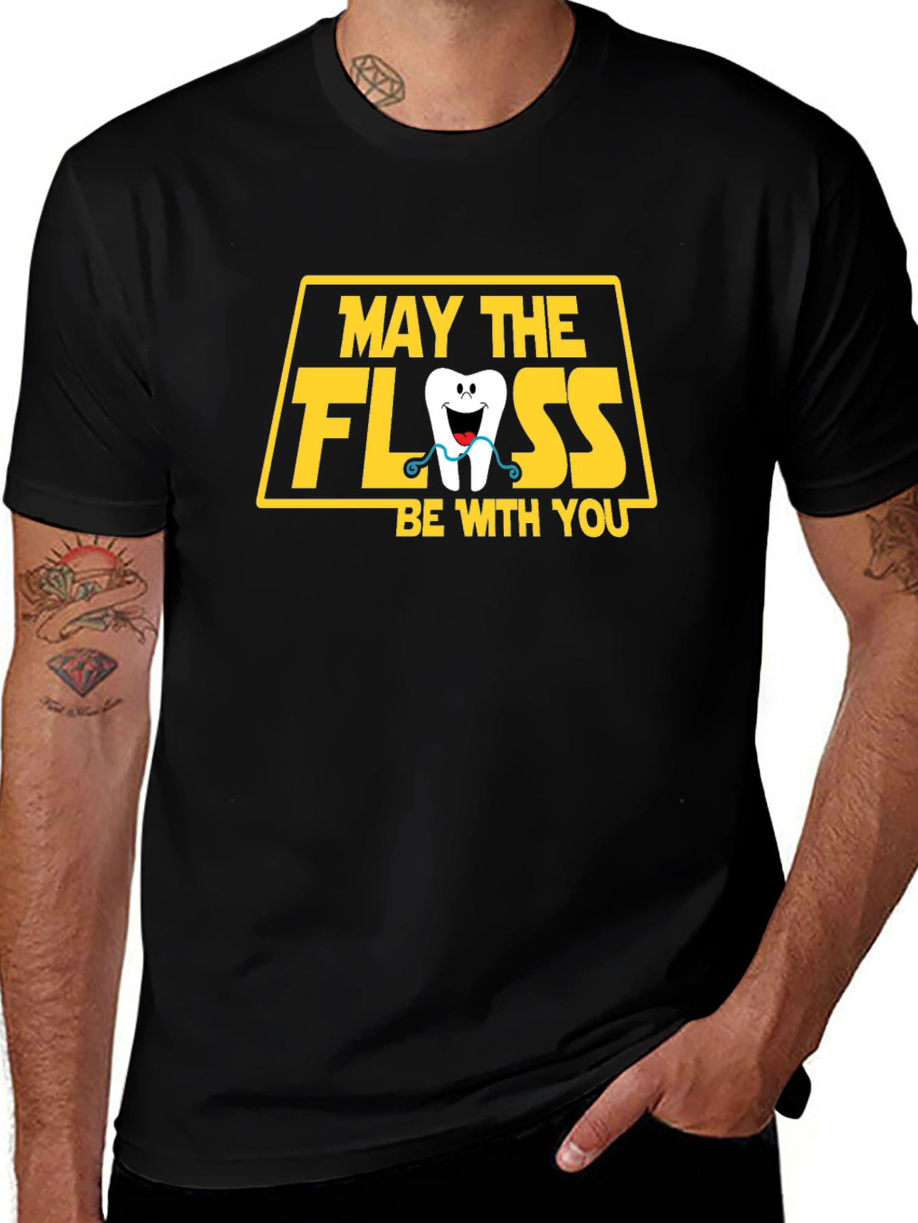 May The Floss Be With You T-Shirt
