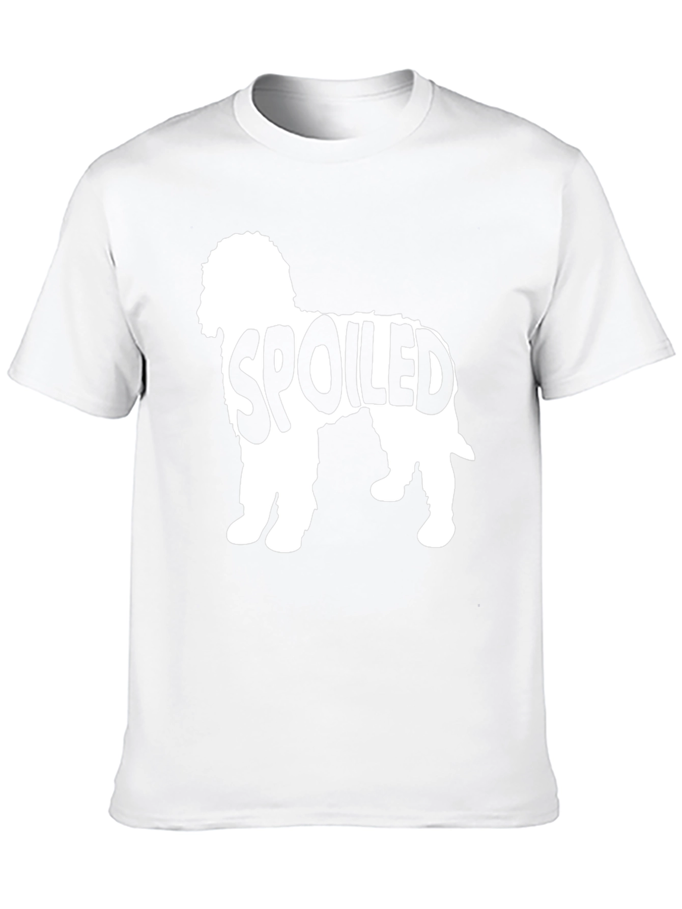 Spoiled Dog Breed T-Shirt Black