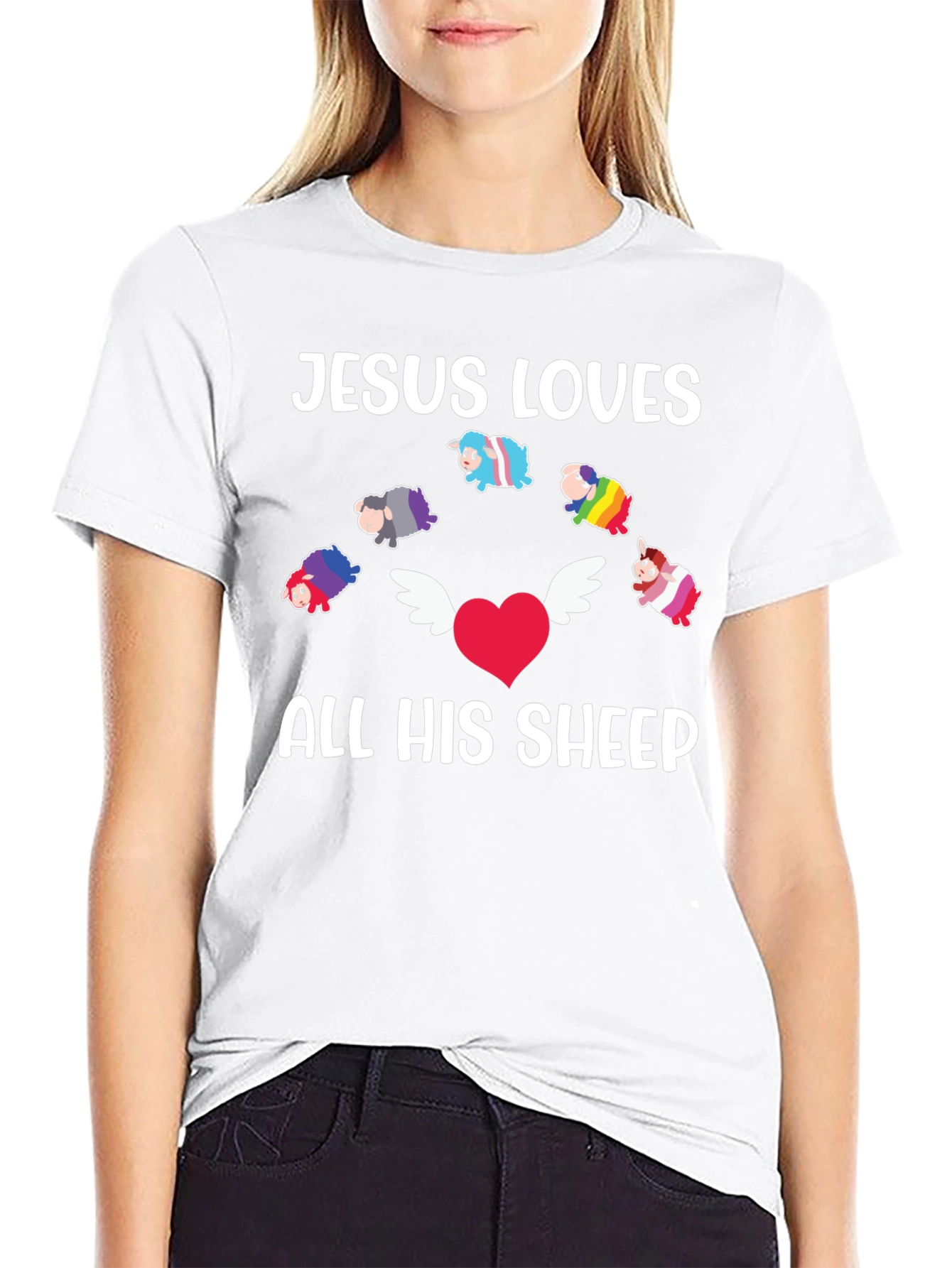 Jesus Loves All His Sheep T-Shirt