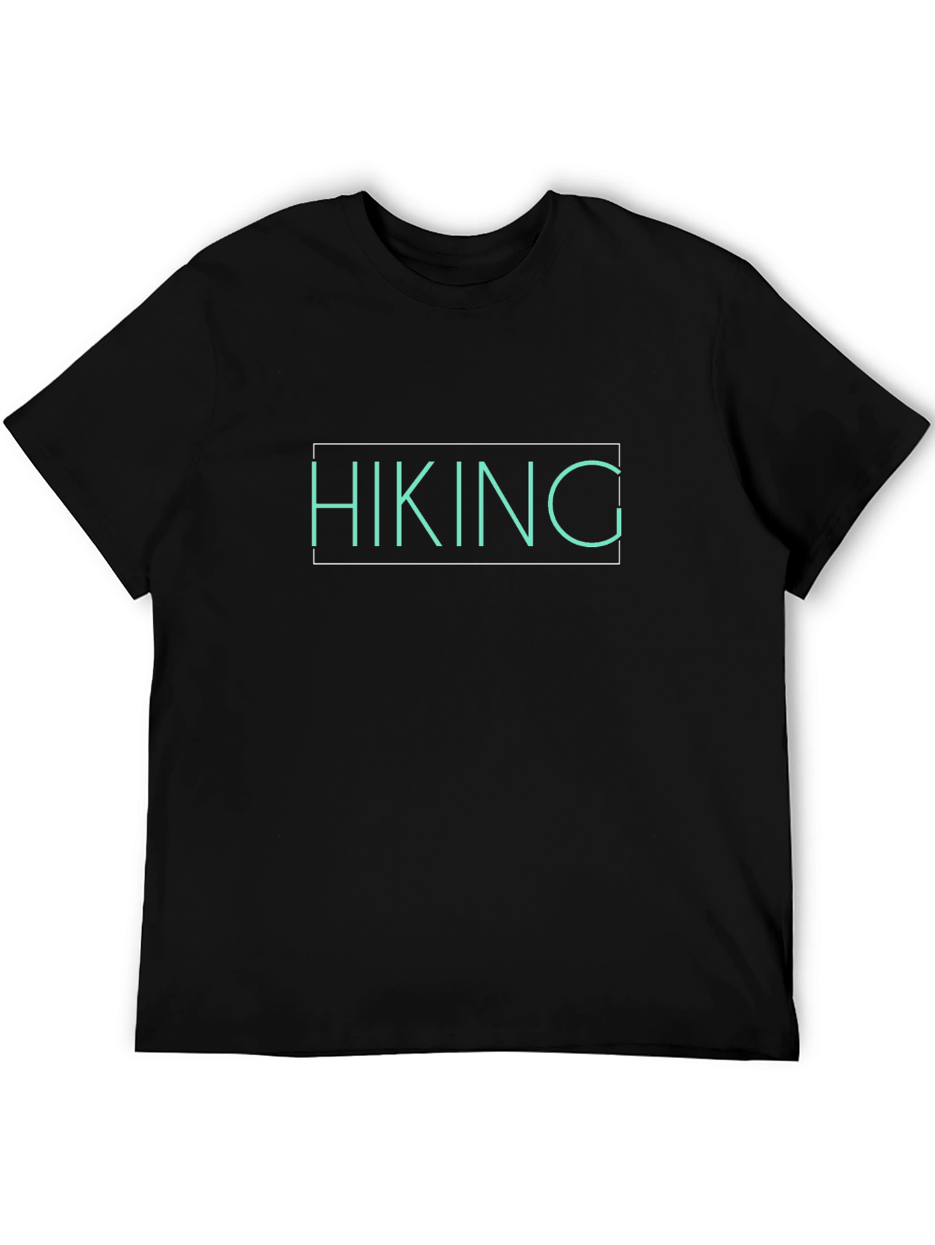 Hiking Graphic Black Tee