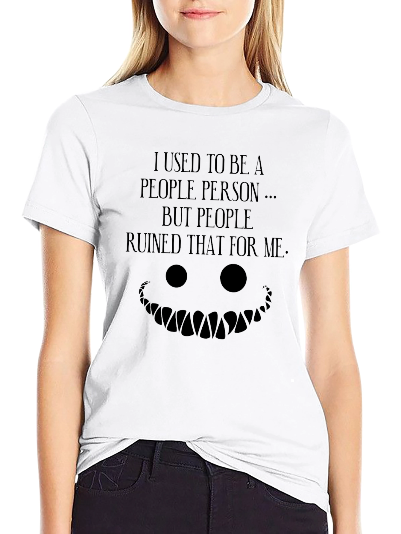I Used To Be A People Person Graphic Tee