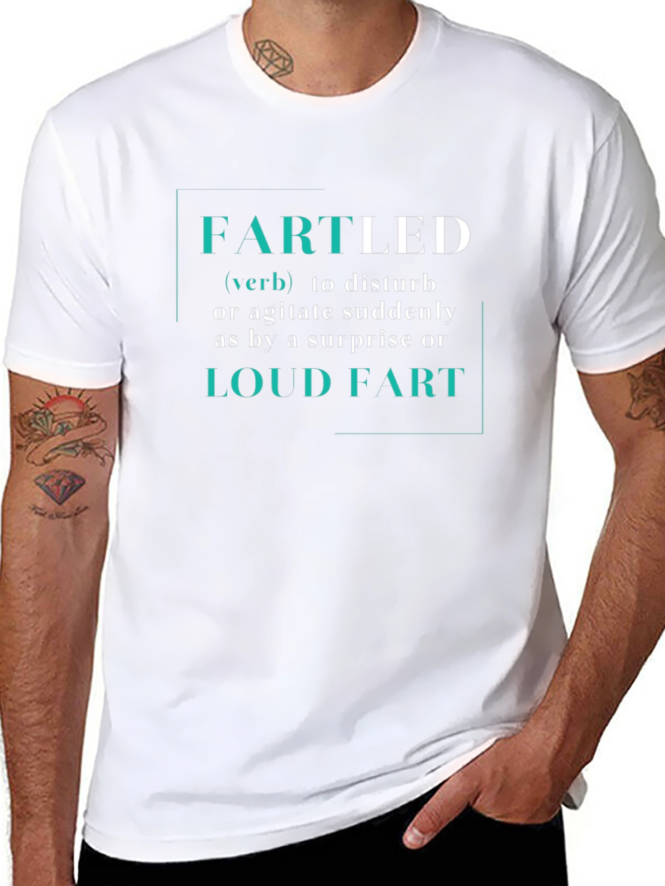 Fartled Definition T-Shirt - Funny Humor Tee