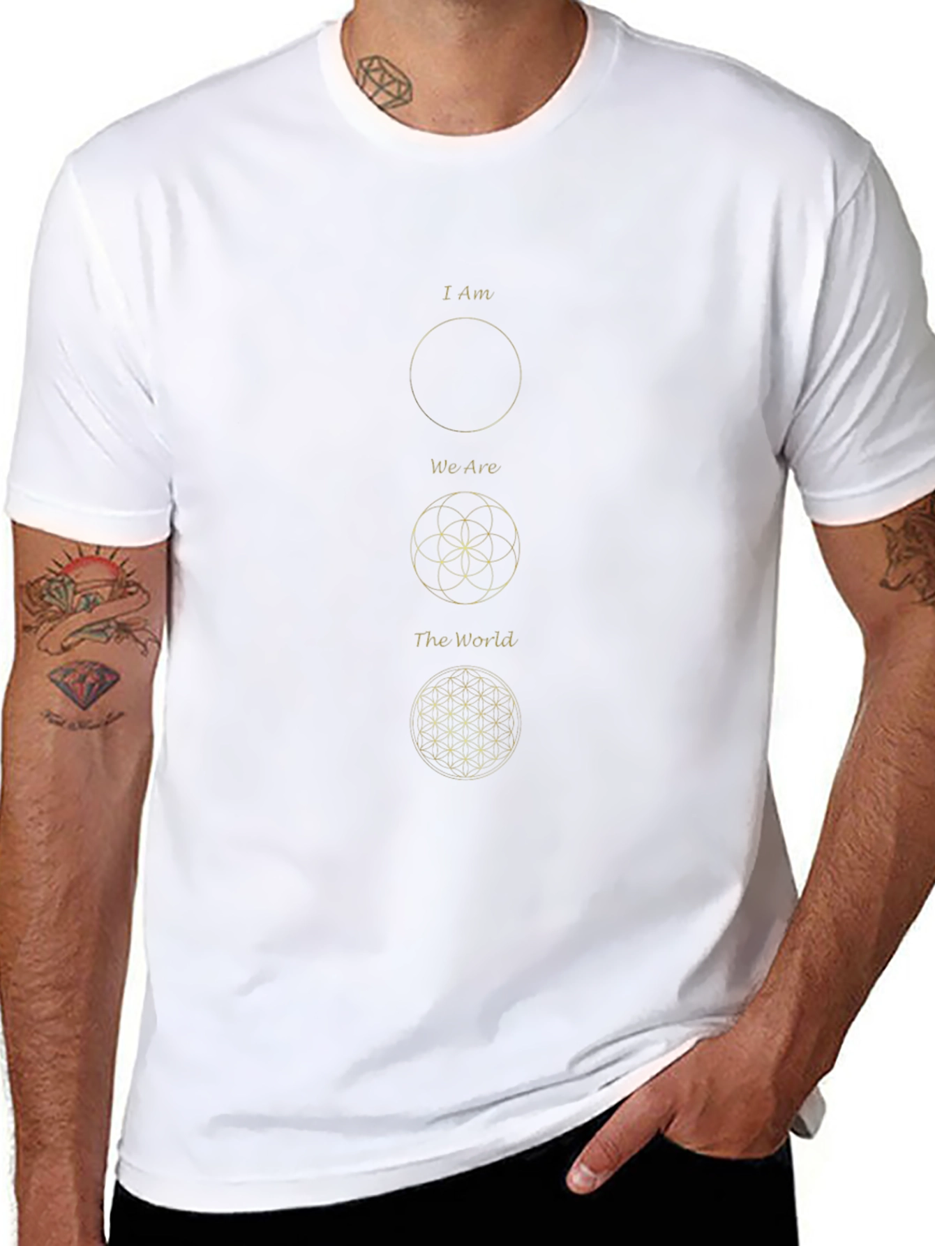 I Am We Are The World Graphic Tee
