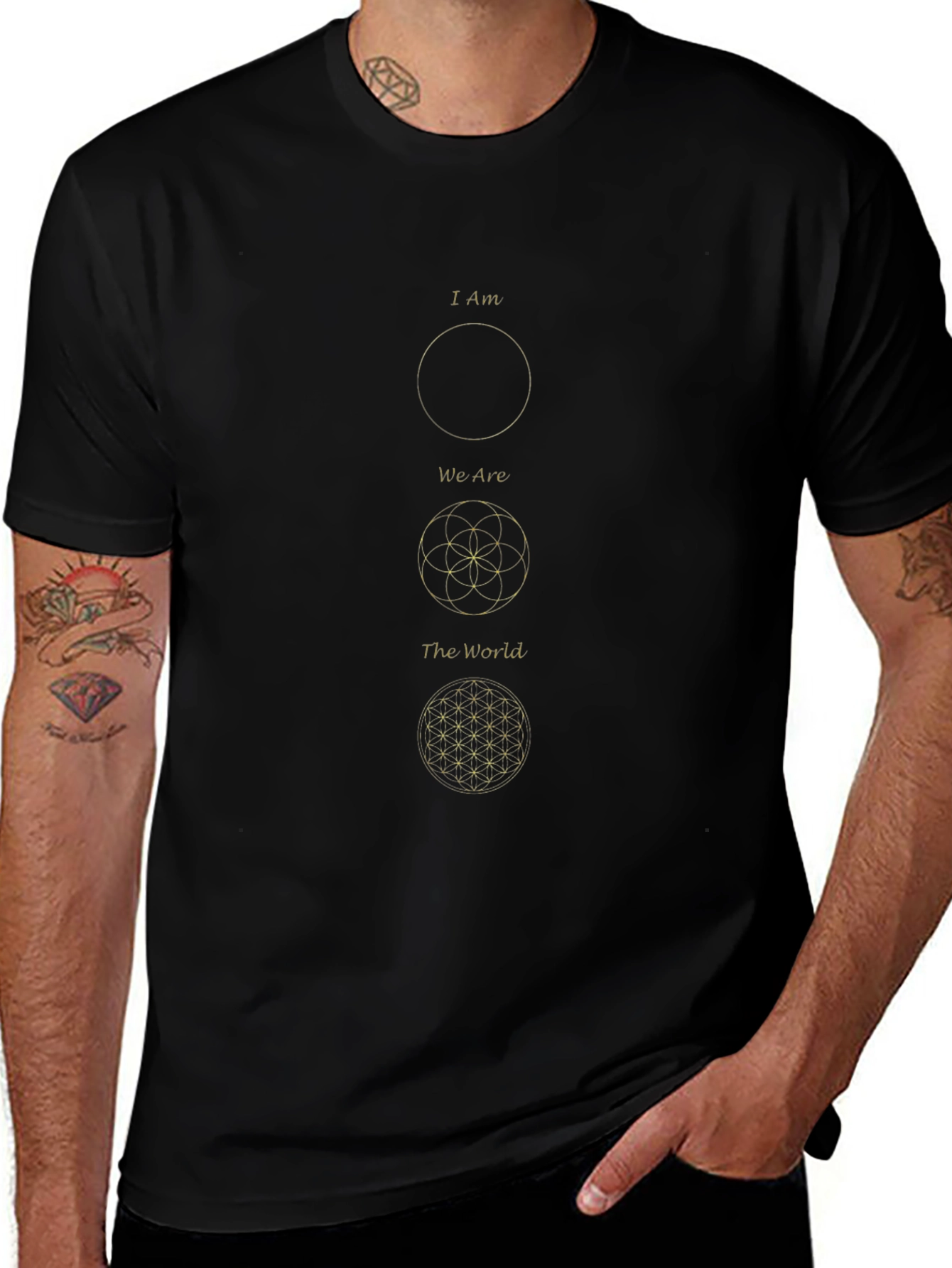 I Am We Are The World Graphic Tee