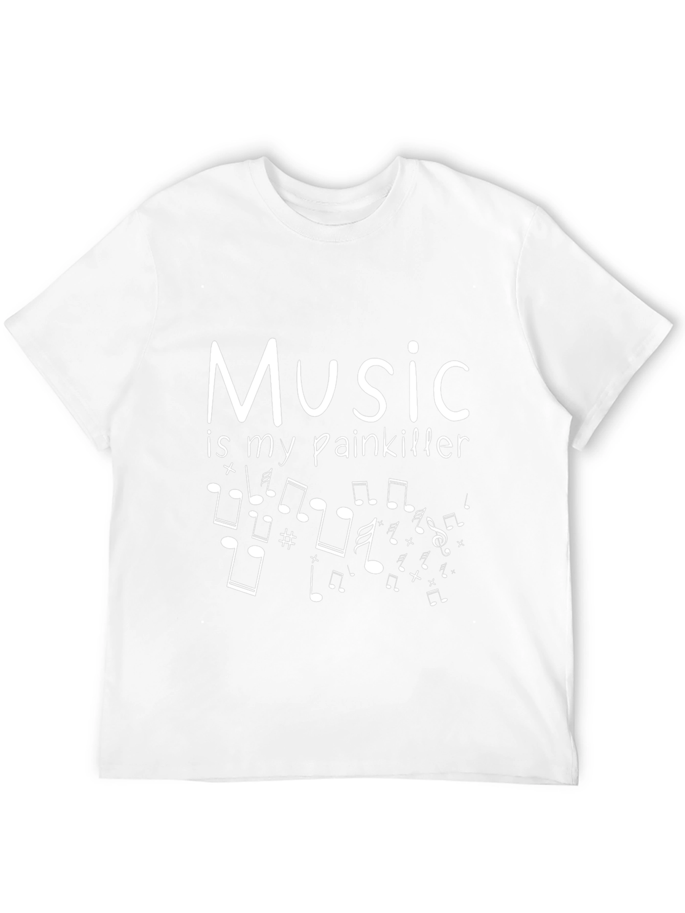 Music is My Painkiller T-Shirt | Stylish Graphic Tee