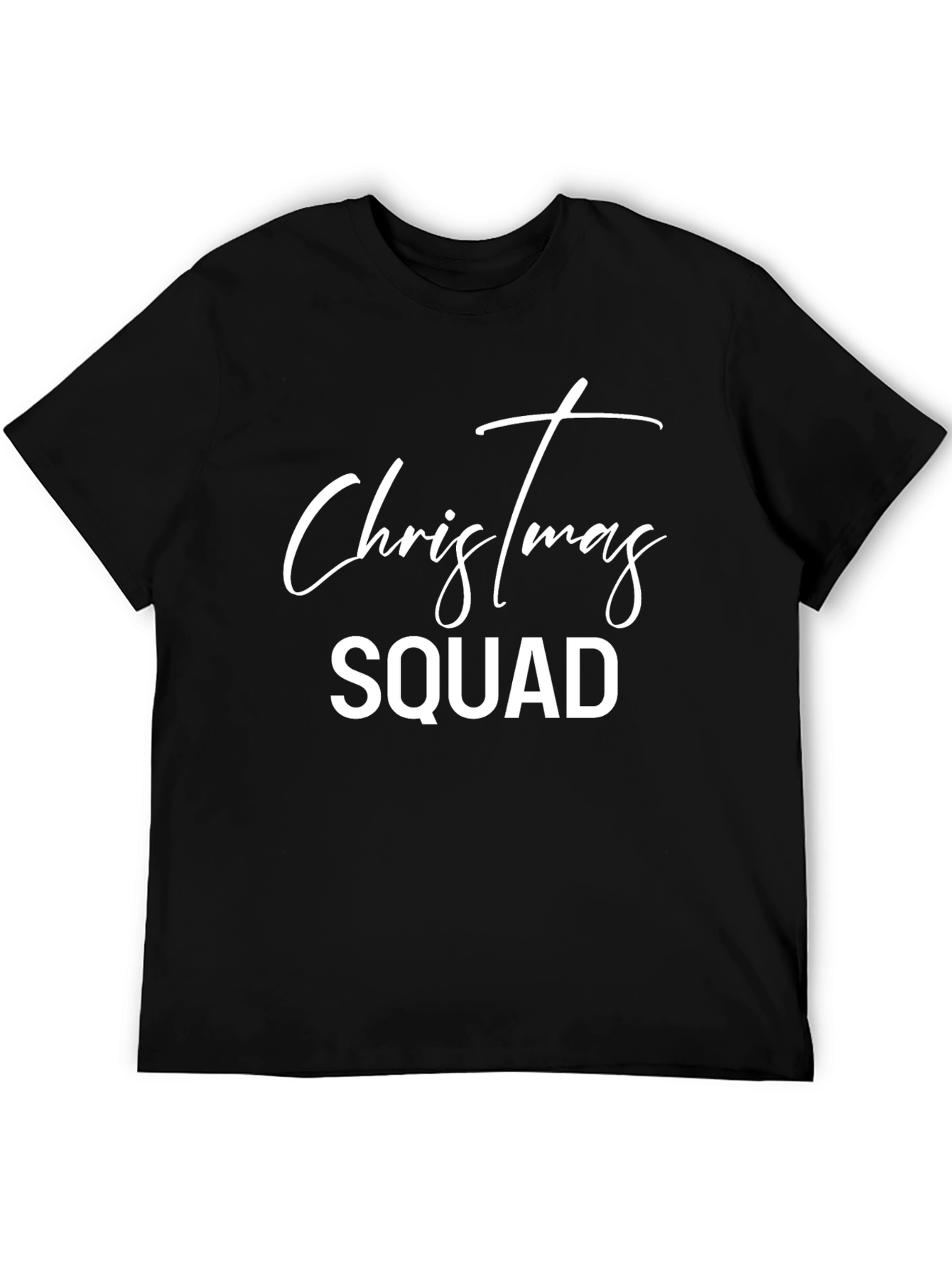 Christmas Squad Black T-Shirt