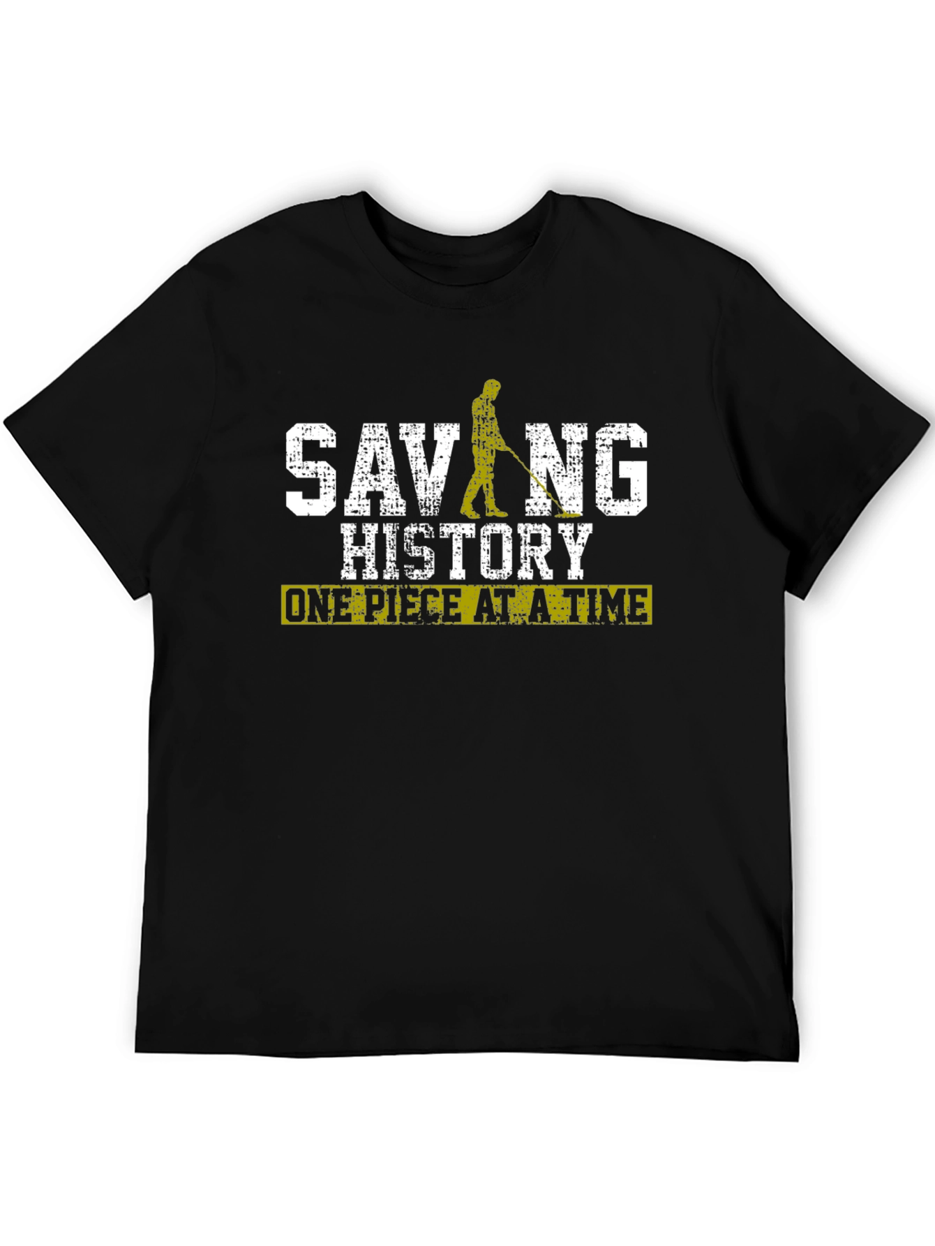Saving History T-Shirt Metal Detecting Tee