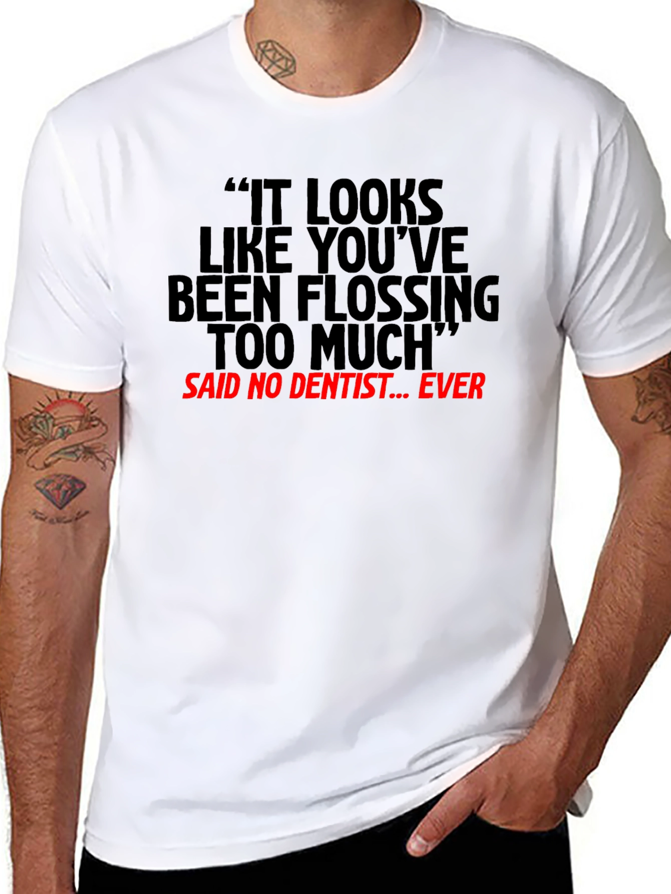 Funny Flossing Dentist T-Shirt