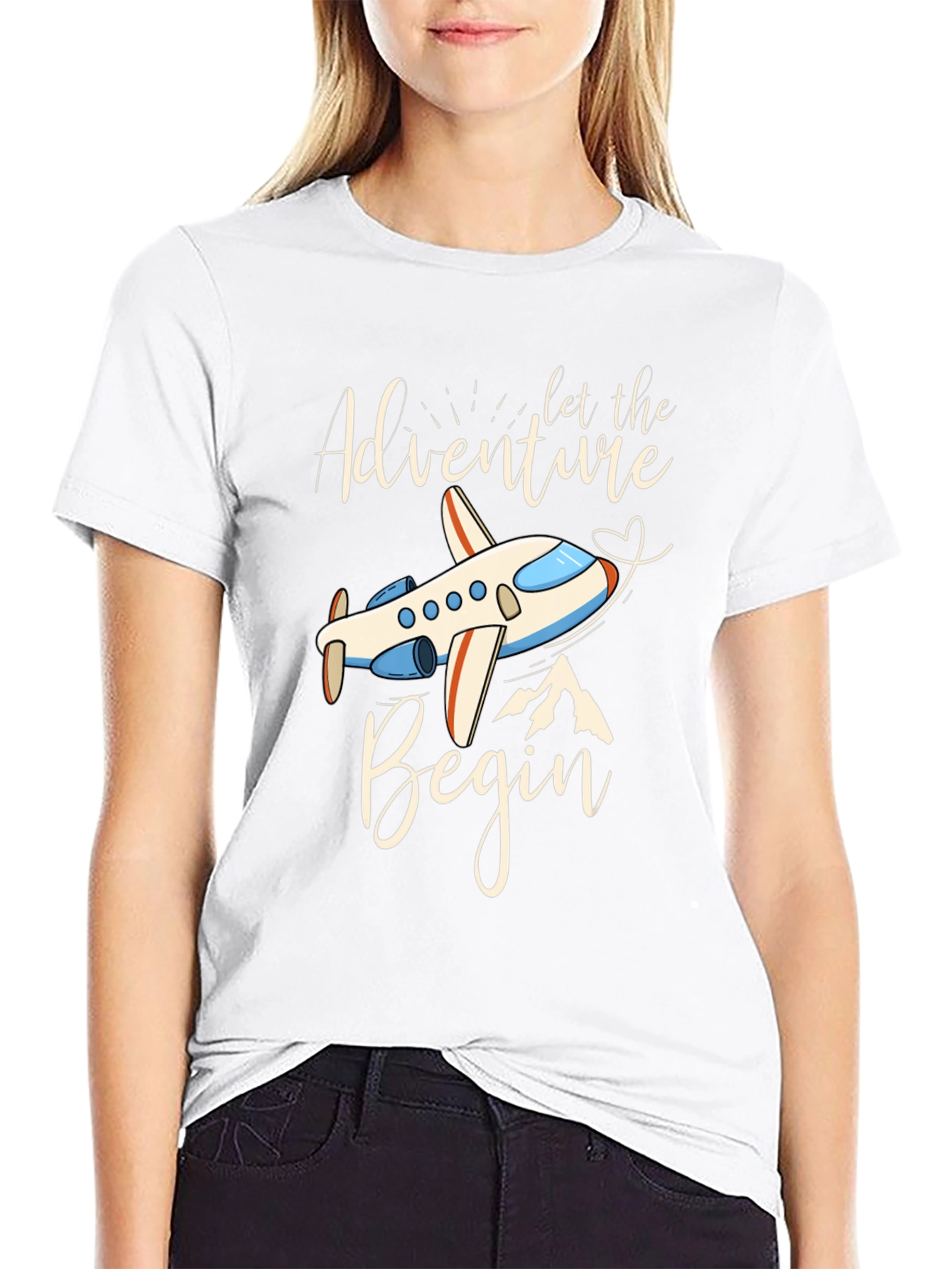 Adventure Begins Graphic T-Shirt