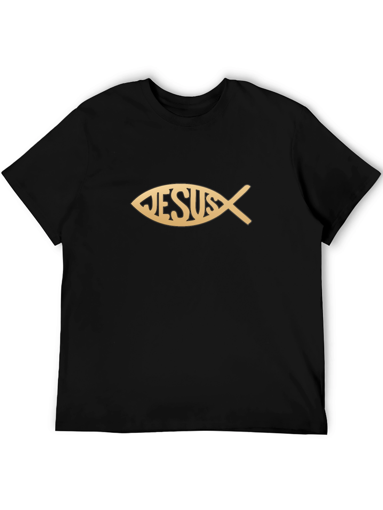 Jesus Fish Graphic T-Shirt - Christian Tee