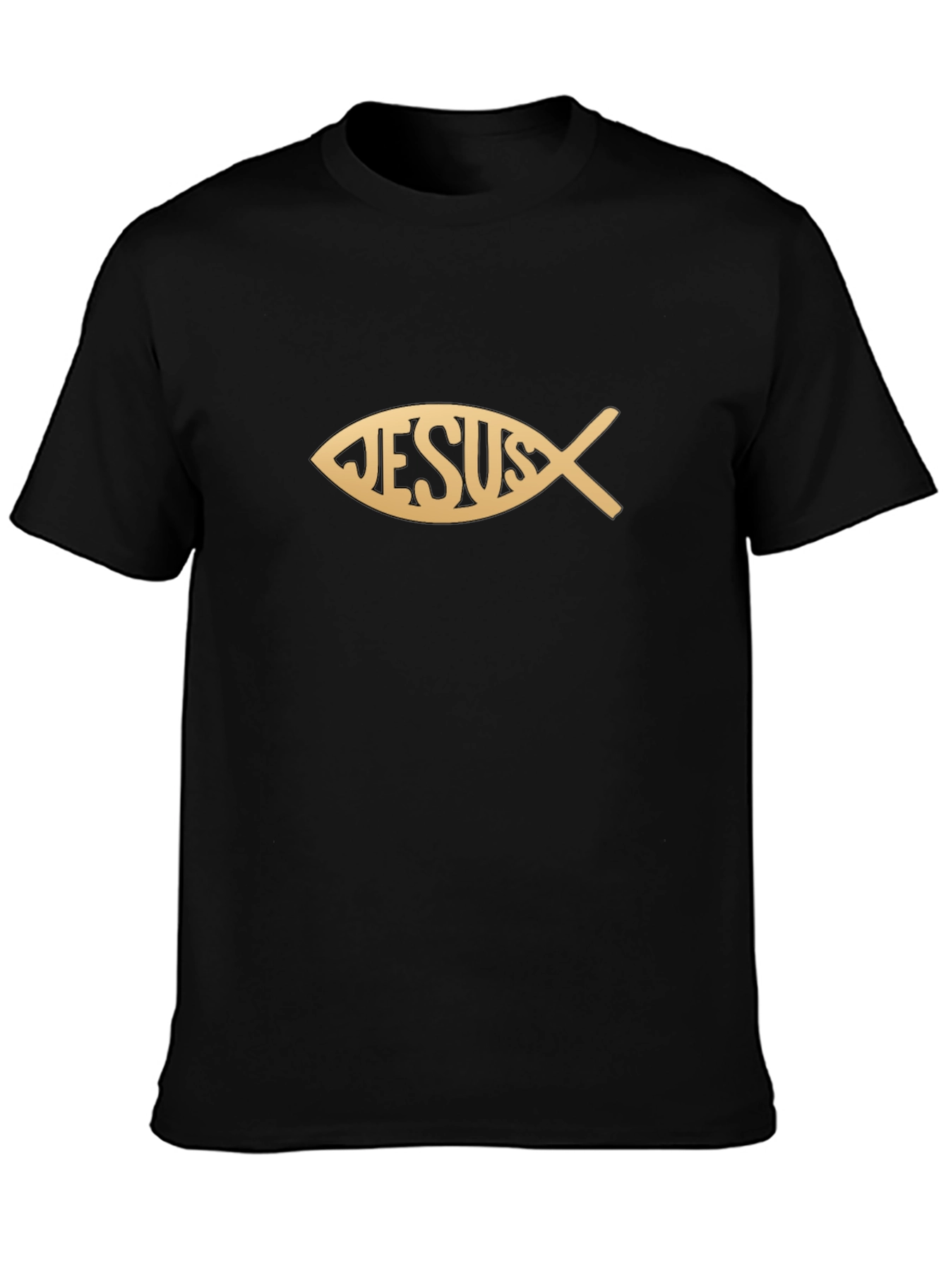 Jesus Fish Graphic T-Shirt - Christian Tee