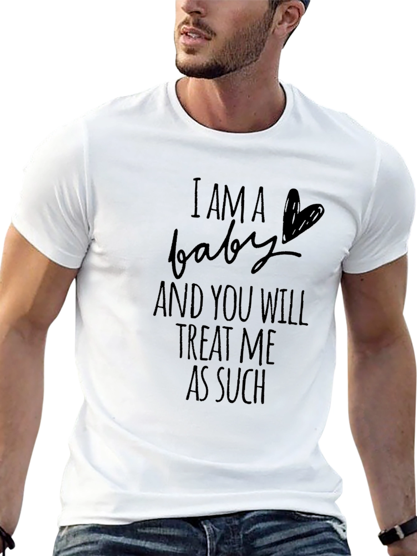 I Am A Baby T-Shirt - Soft Cotton Tee