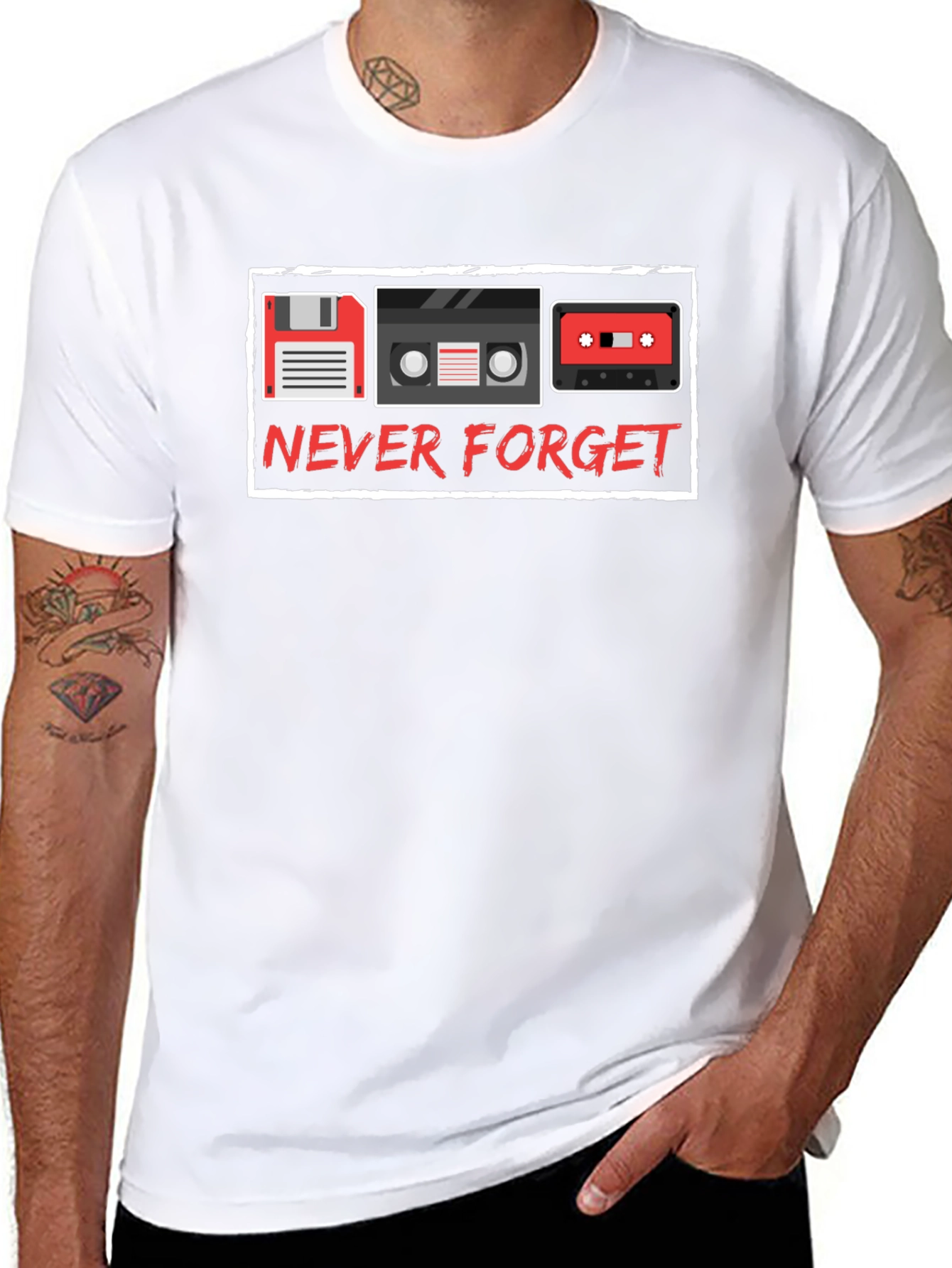 Retro Never Forget T-Shirt