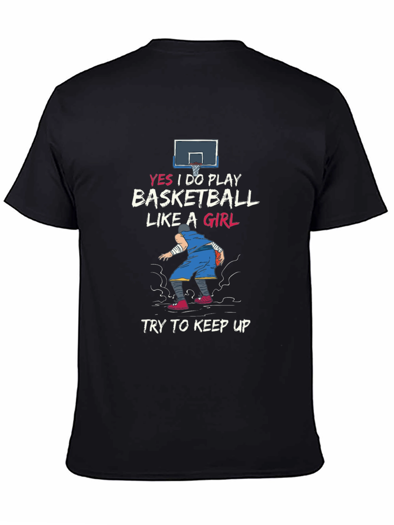 Basketball Girl T-Shirt - Funny Sport Tee