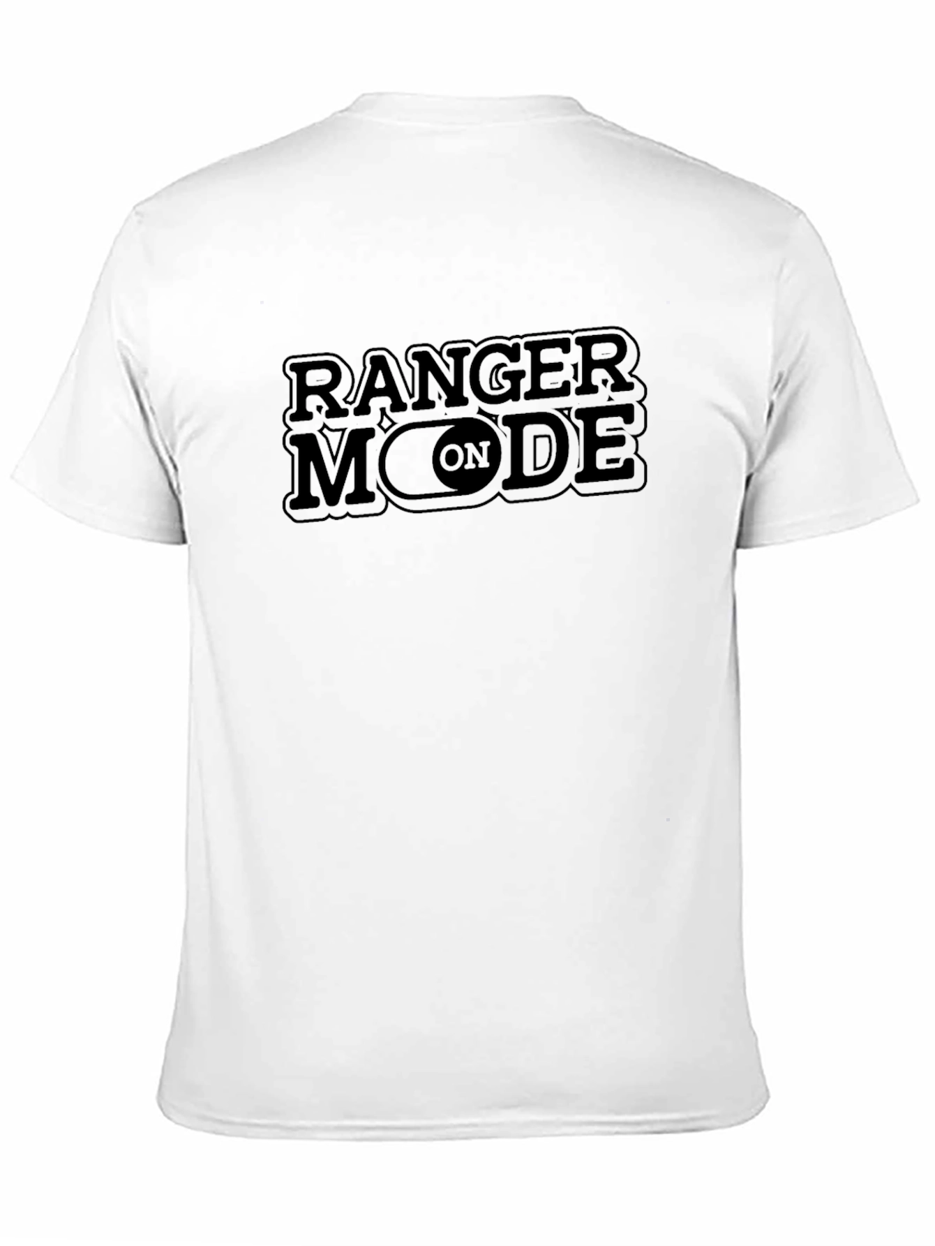 Ranger Mode On Black Graphic Tee