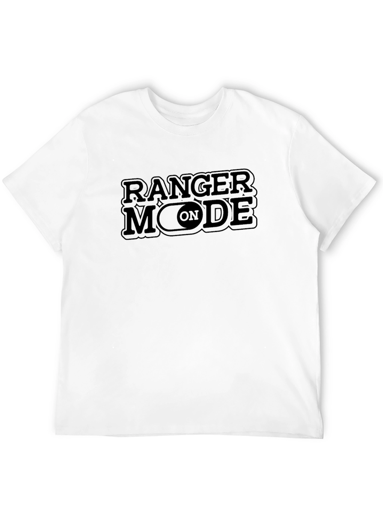 Ranger Mode On Black Graphic Tee