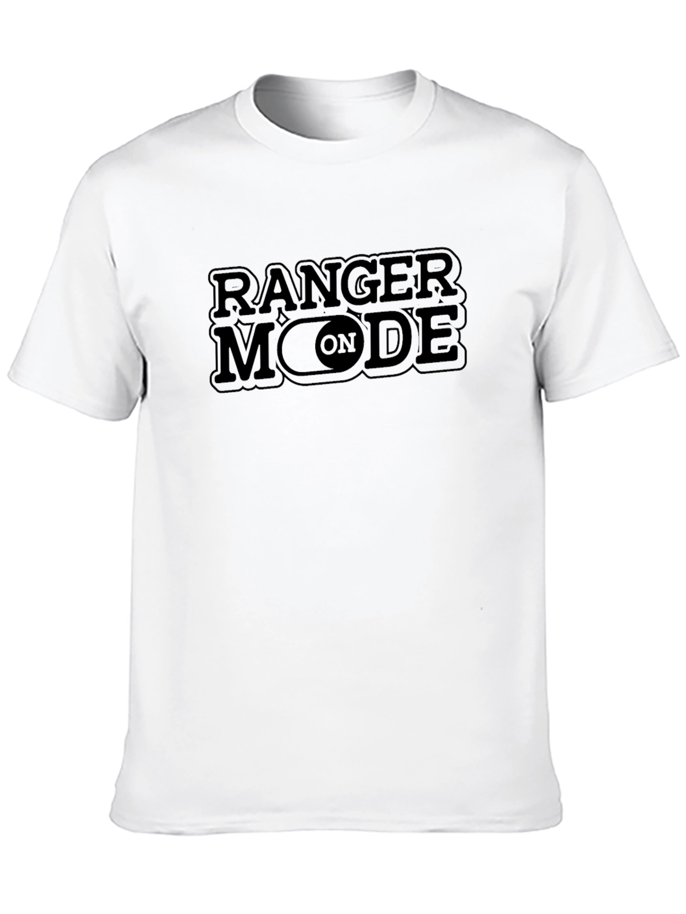 Ranger Mode On Black Graphic Tee