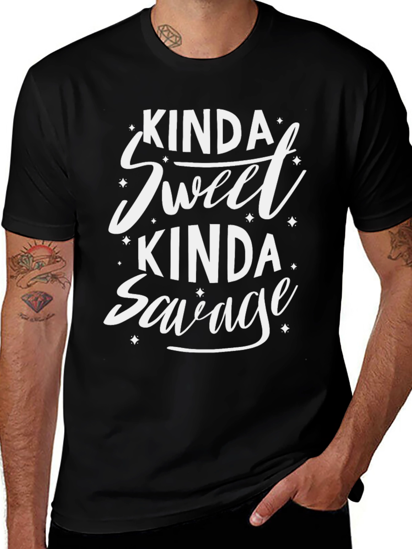 Kinda Sweet Kinda Savage Graphic T-Shirt