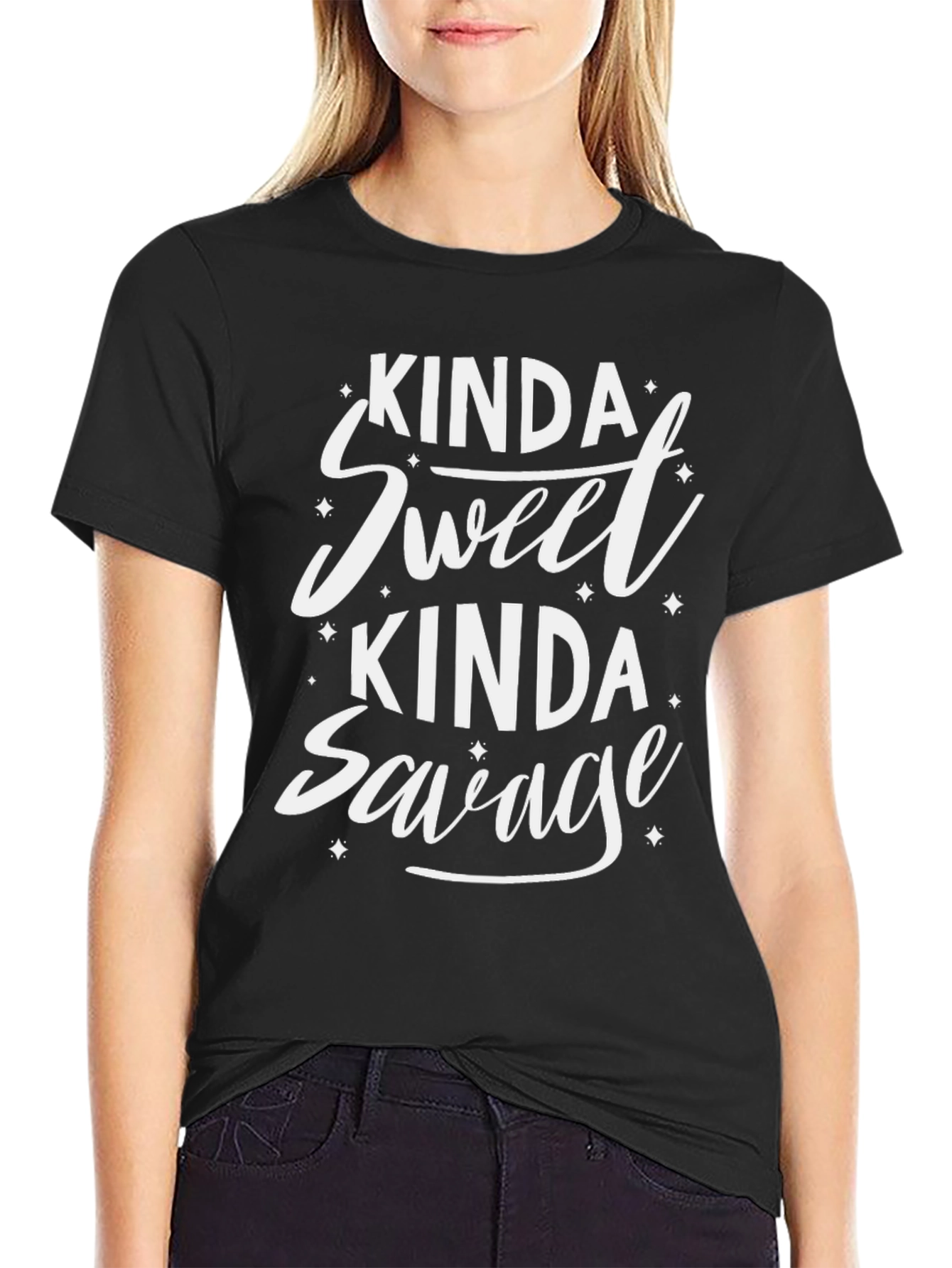 Kinda Sweet Kinda Savage Graphic T-Shirt