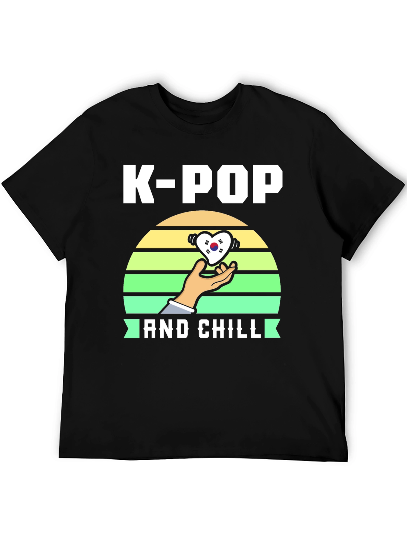 K-Pop and Chill Graphic Tee