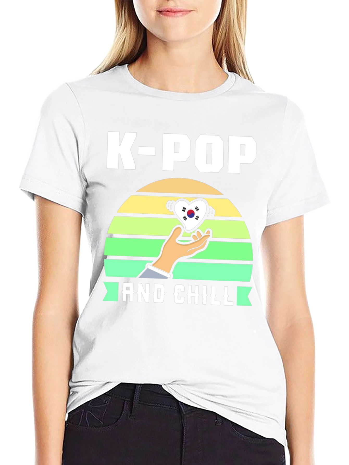 K-Pop and Chill Graphic Tee