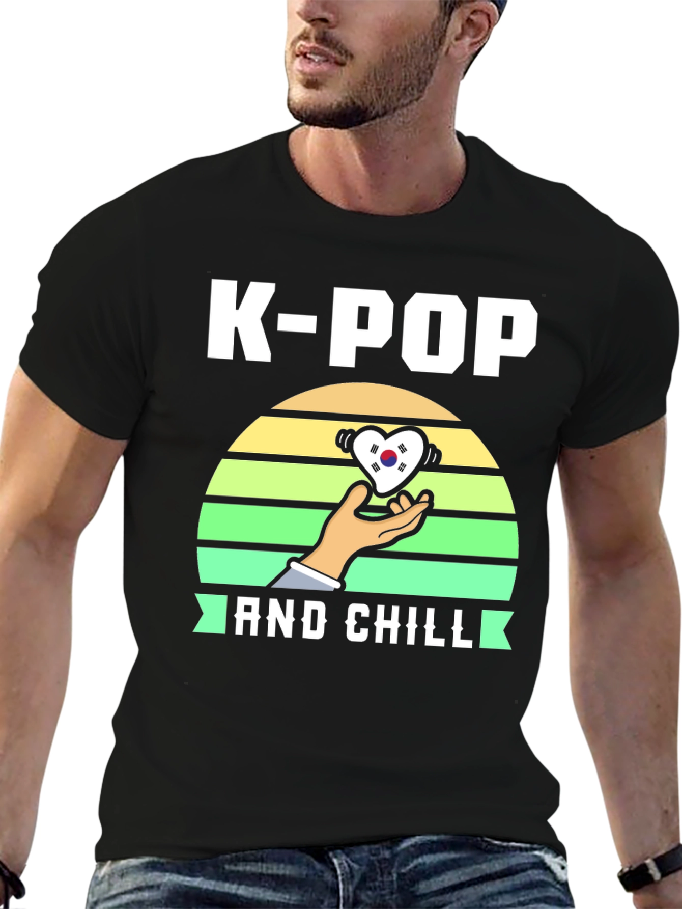 K-Pop and Chill Graphic Tee