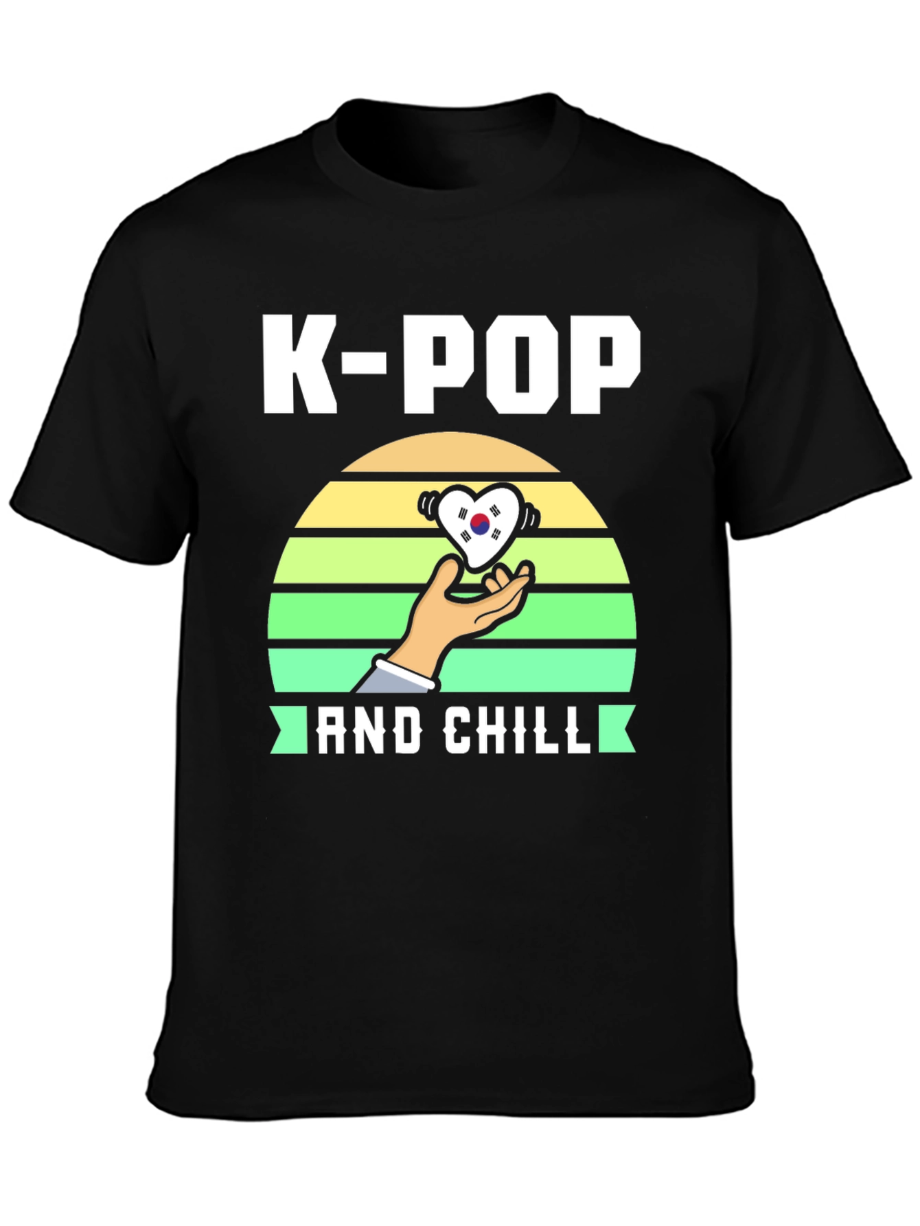 K-Pop and Chill Graphic Tee