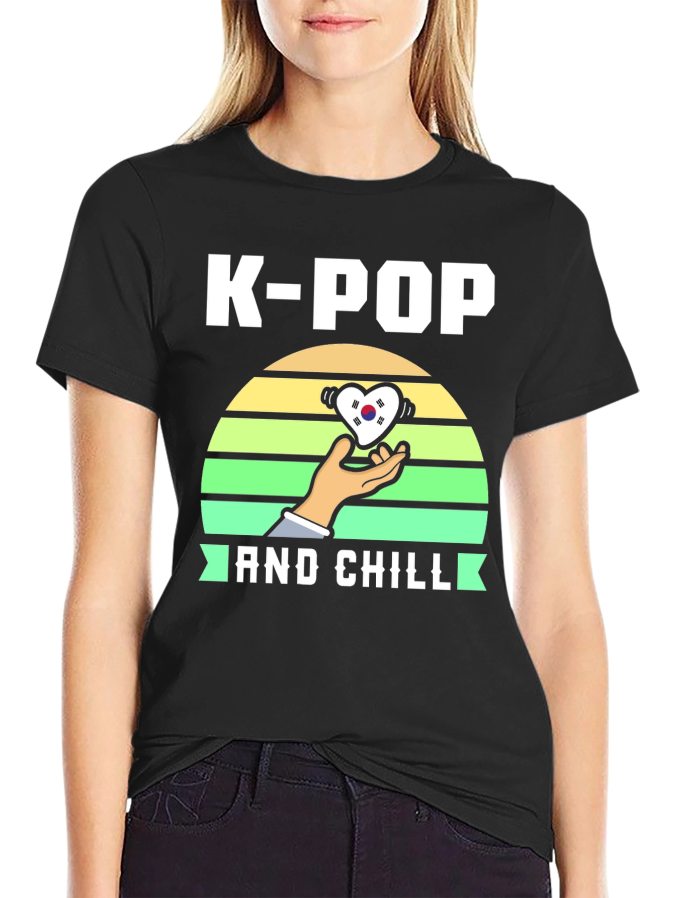 K-Pop and Chill Graphic Tee