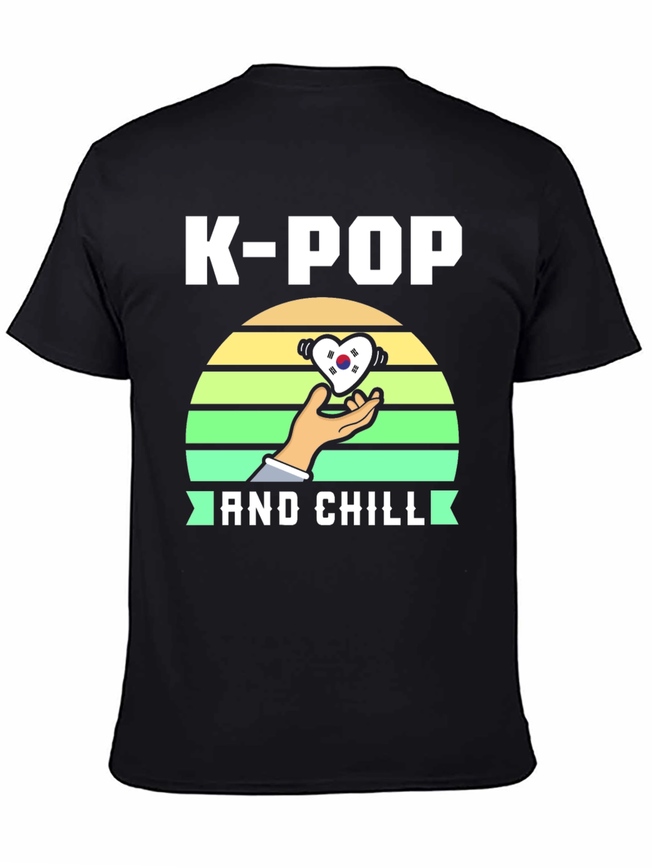 K-Pop and Chill Graphic Tee