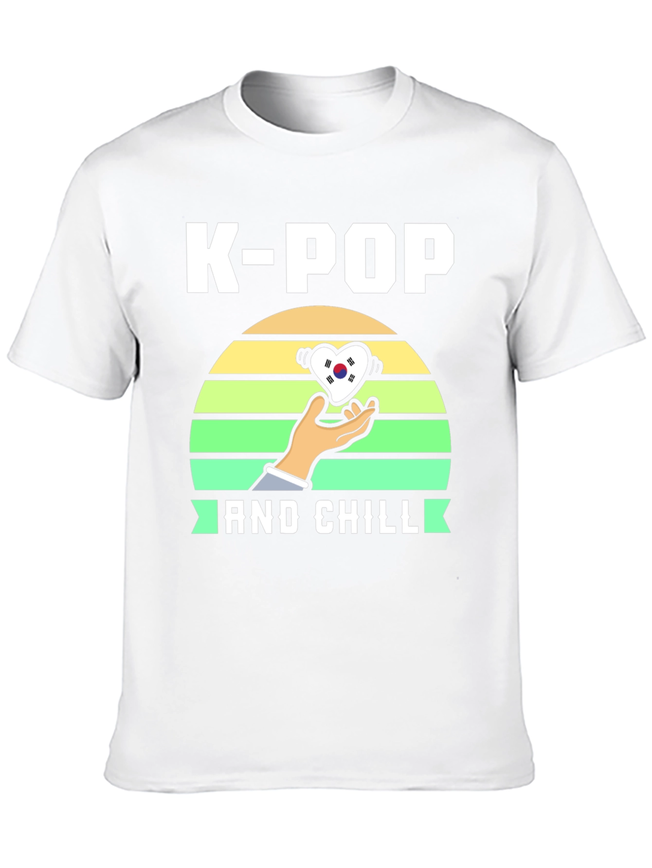 K-Pop and Chill Graphic Tee
