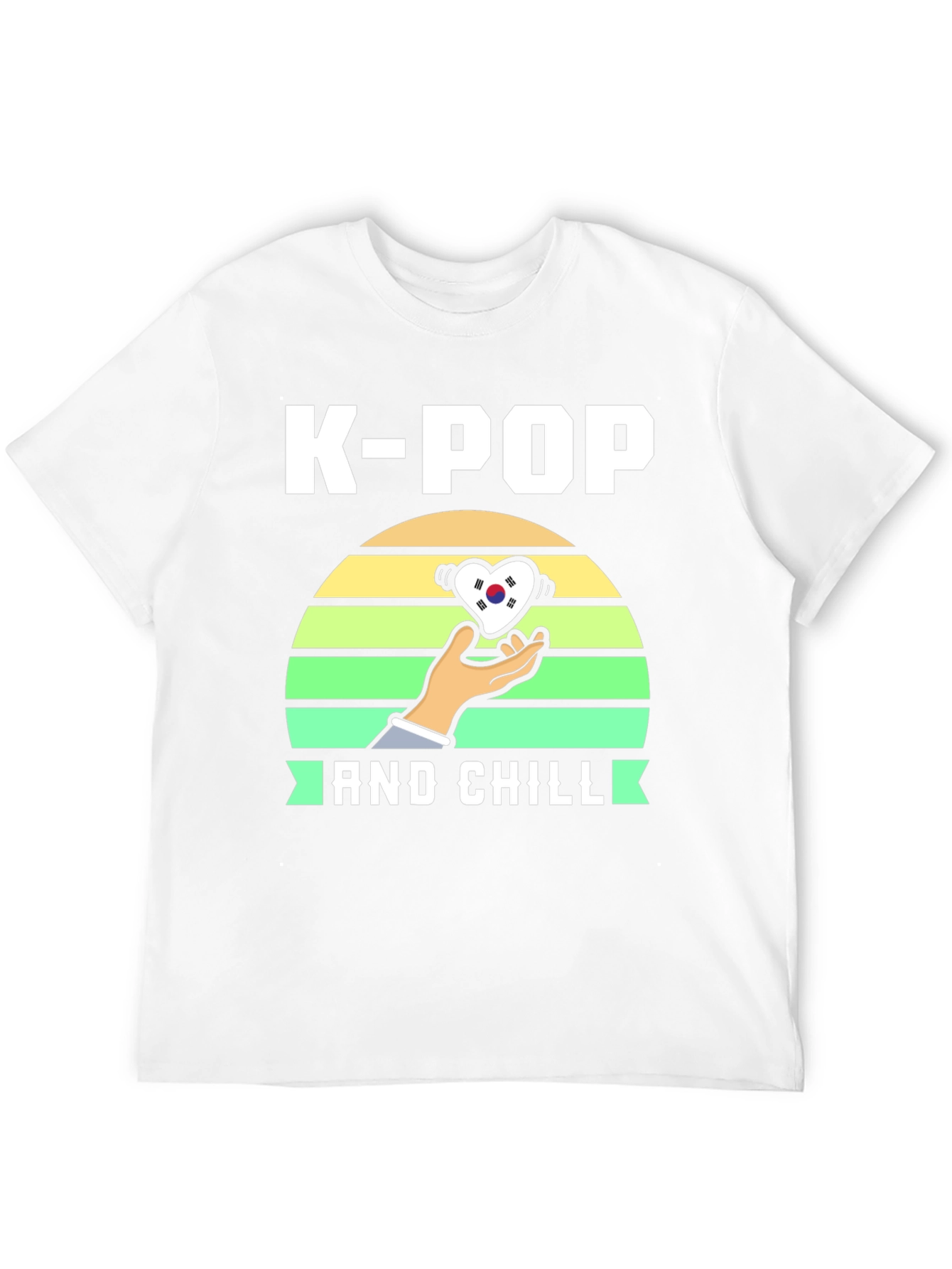 K-Pop and Chill Graphic Tee