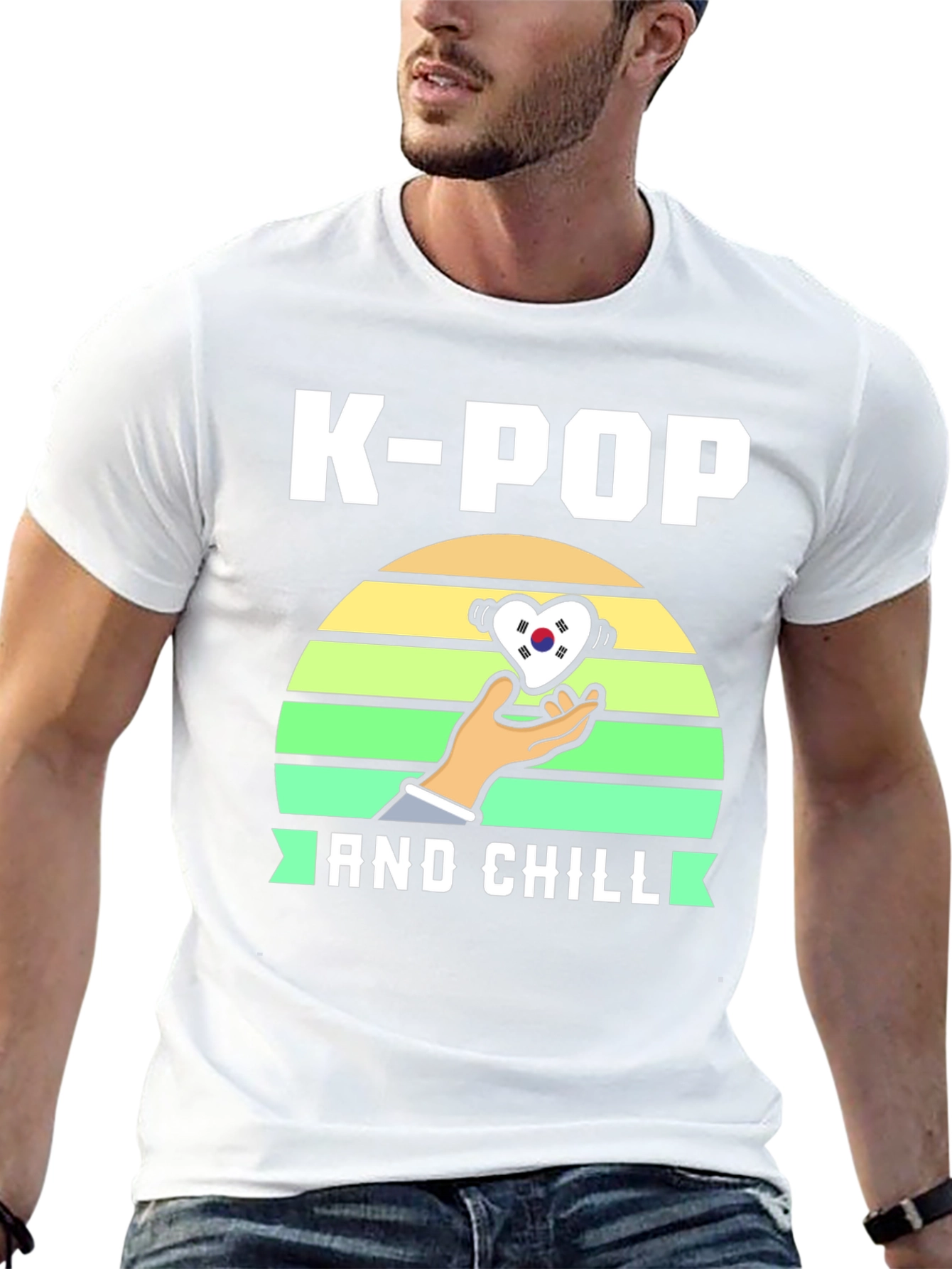 K-Pop and Chill Graphic Tee