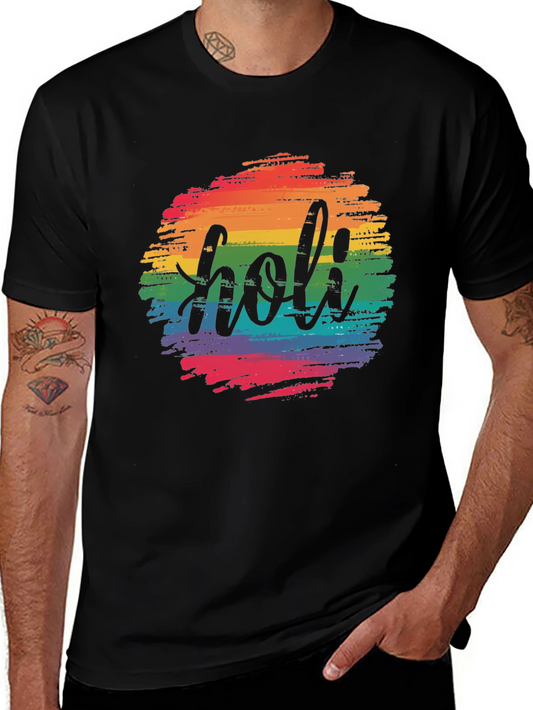 Holi Rainbow T-Shirt - Celebrate with Color!