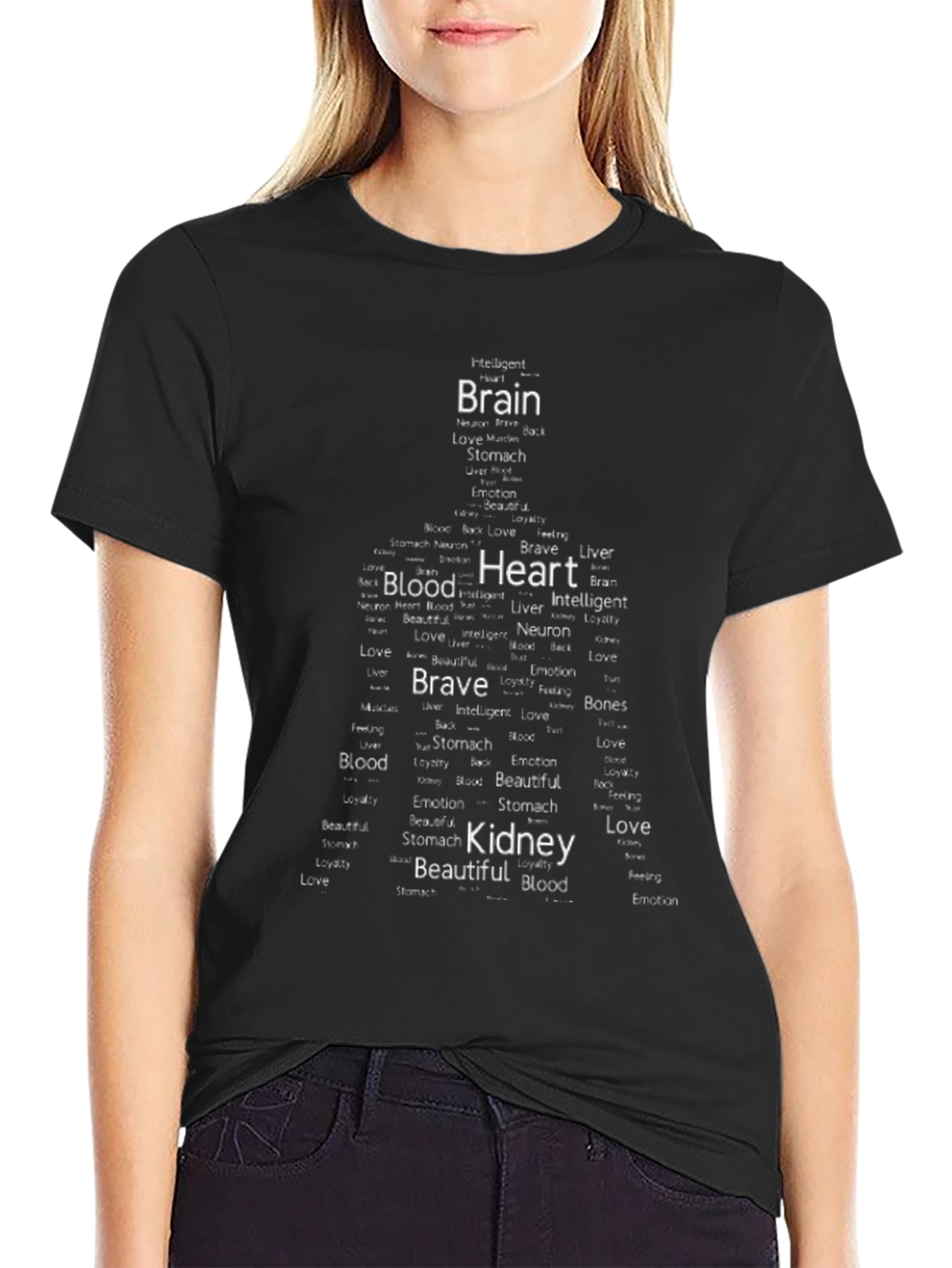 Anatomical Word Art T-Shirt