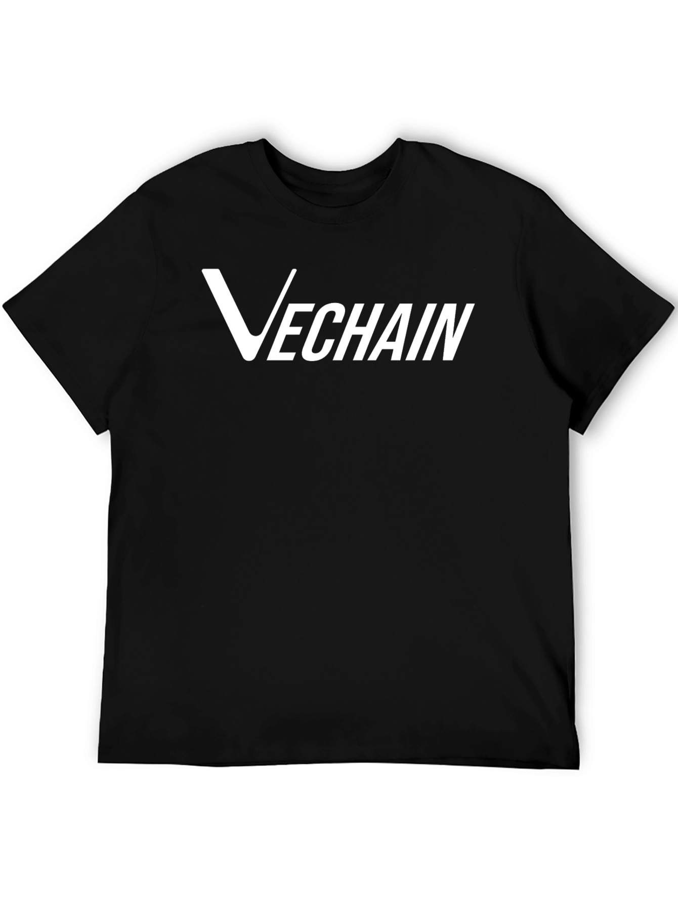 VeChain Logo T-Shirt - Black Comfortable Fit