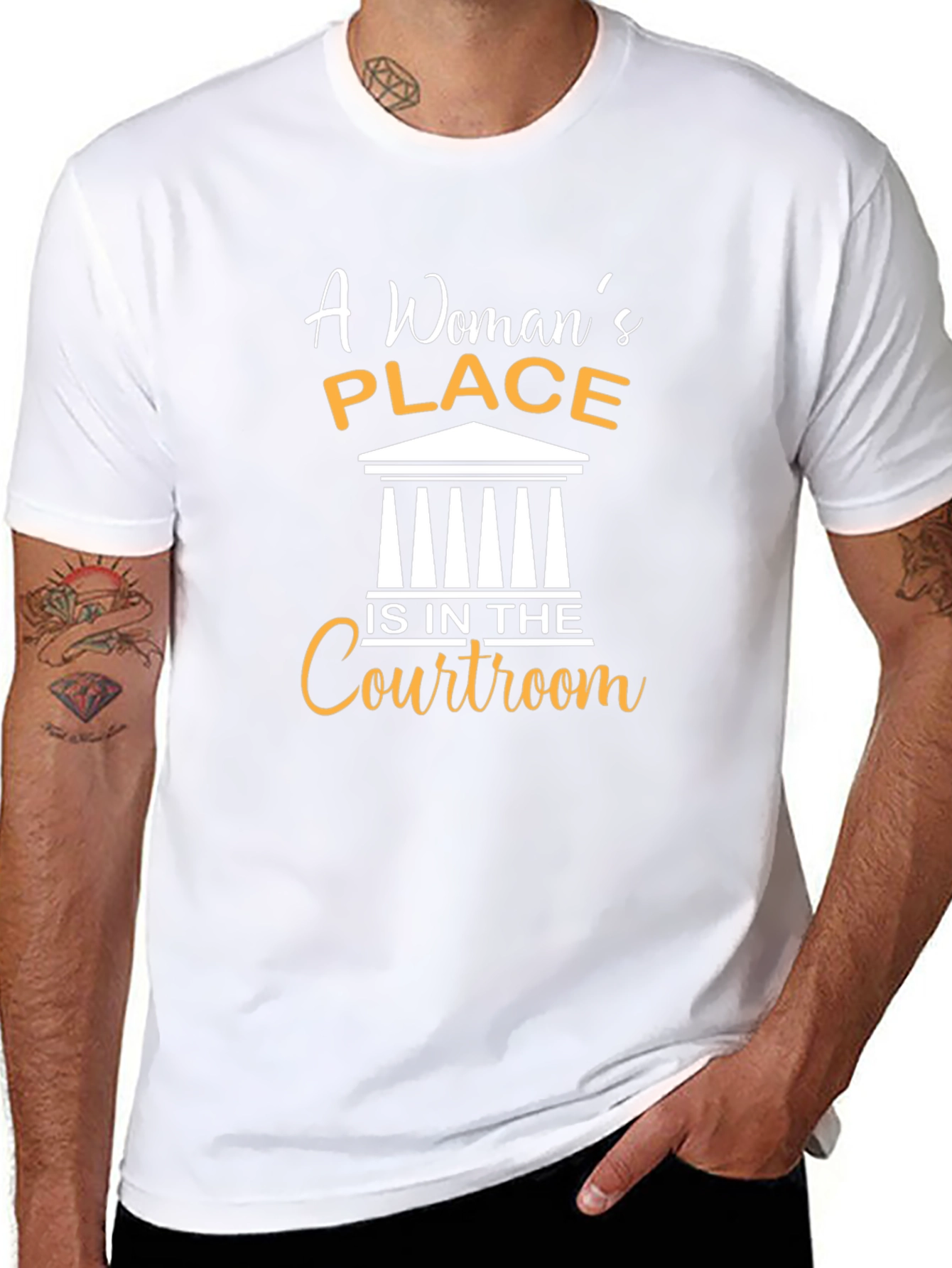 Womans Place Is In The Courtroom T-Shirt