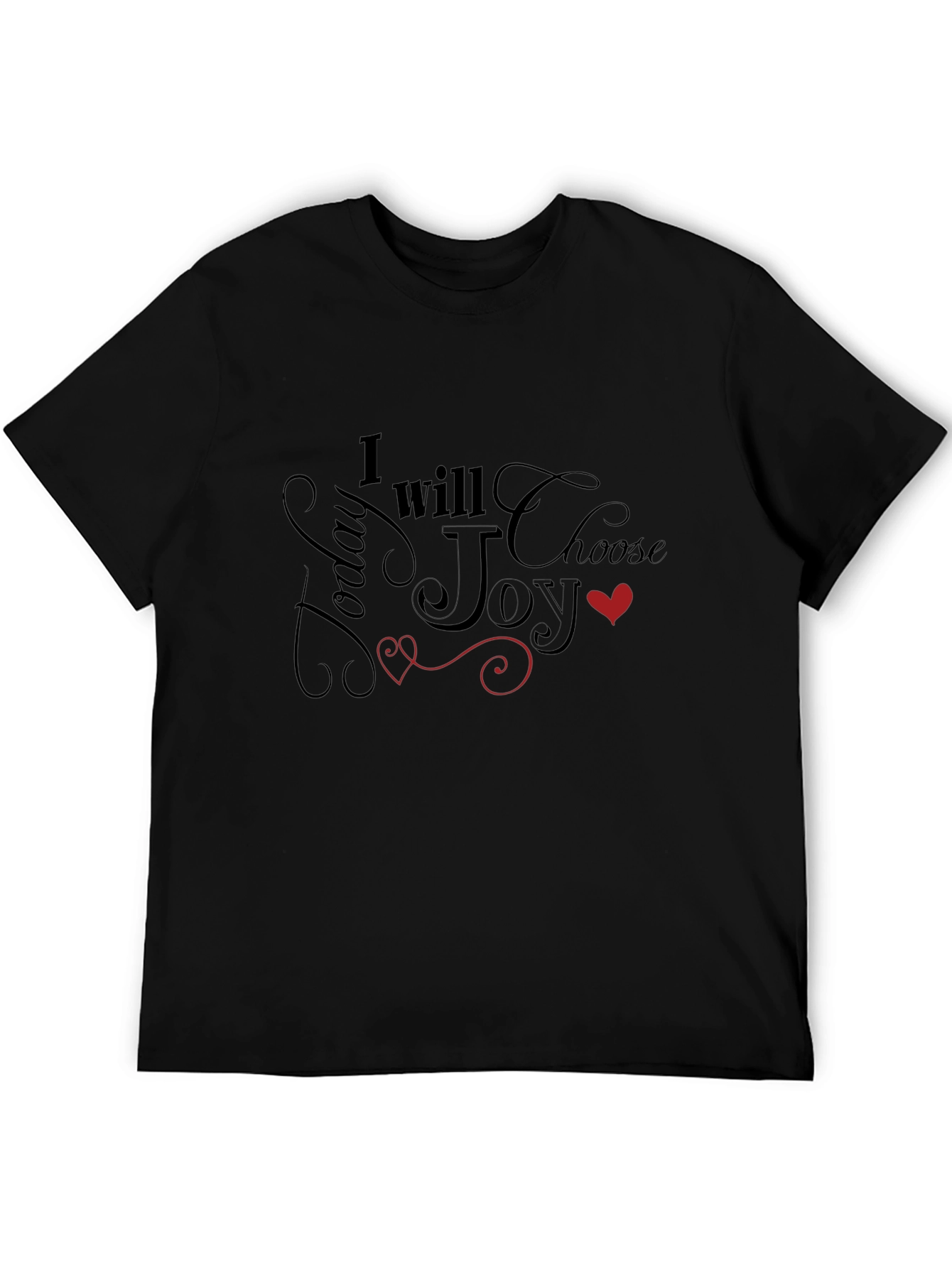 Choose Joy Graphic Tee - Inspirational Message