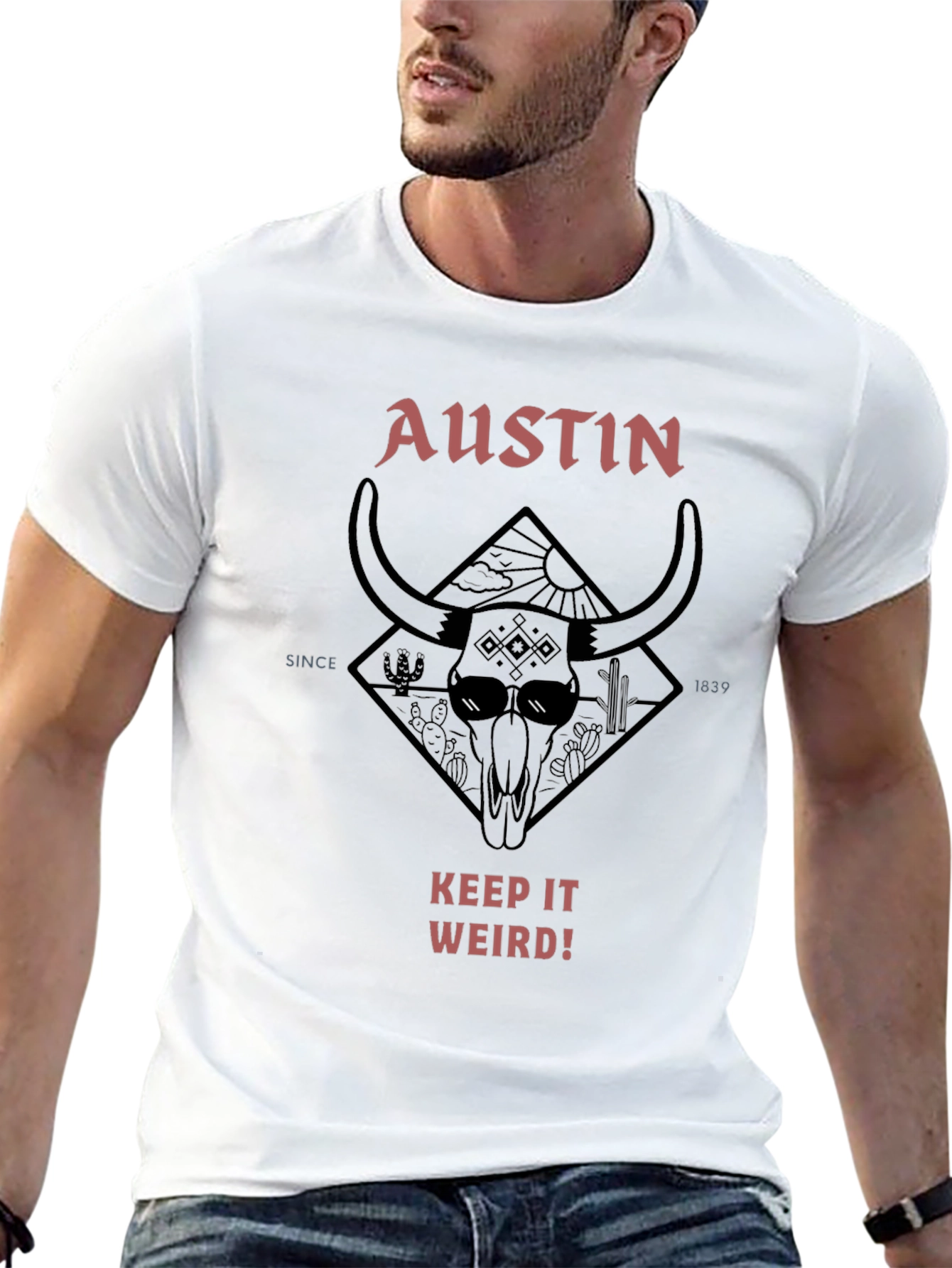 Austin Keep It Weird Graphic T-Shirt