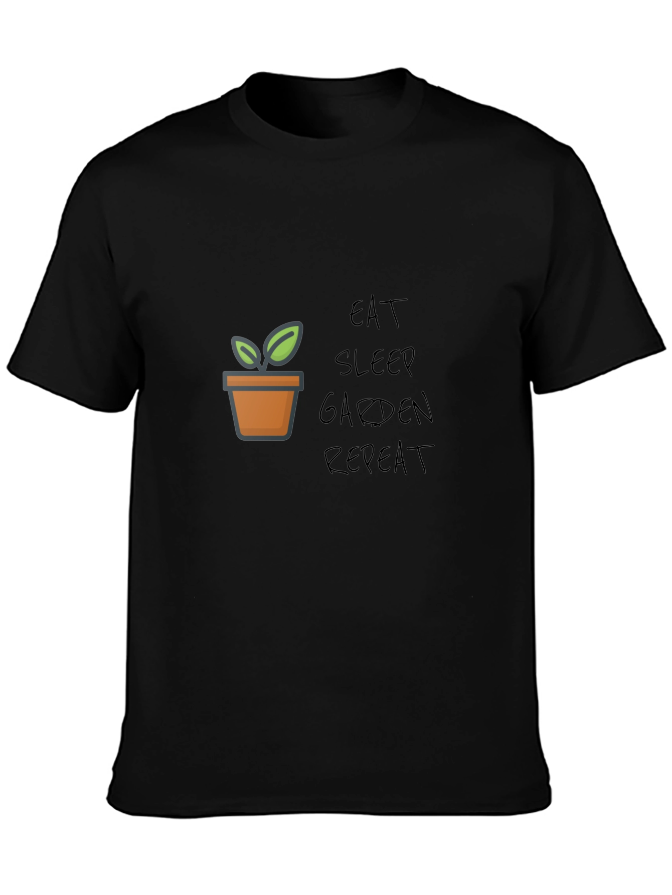 Eat Sleep Garden Repeat Graphic Tee