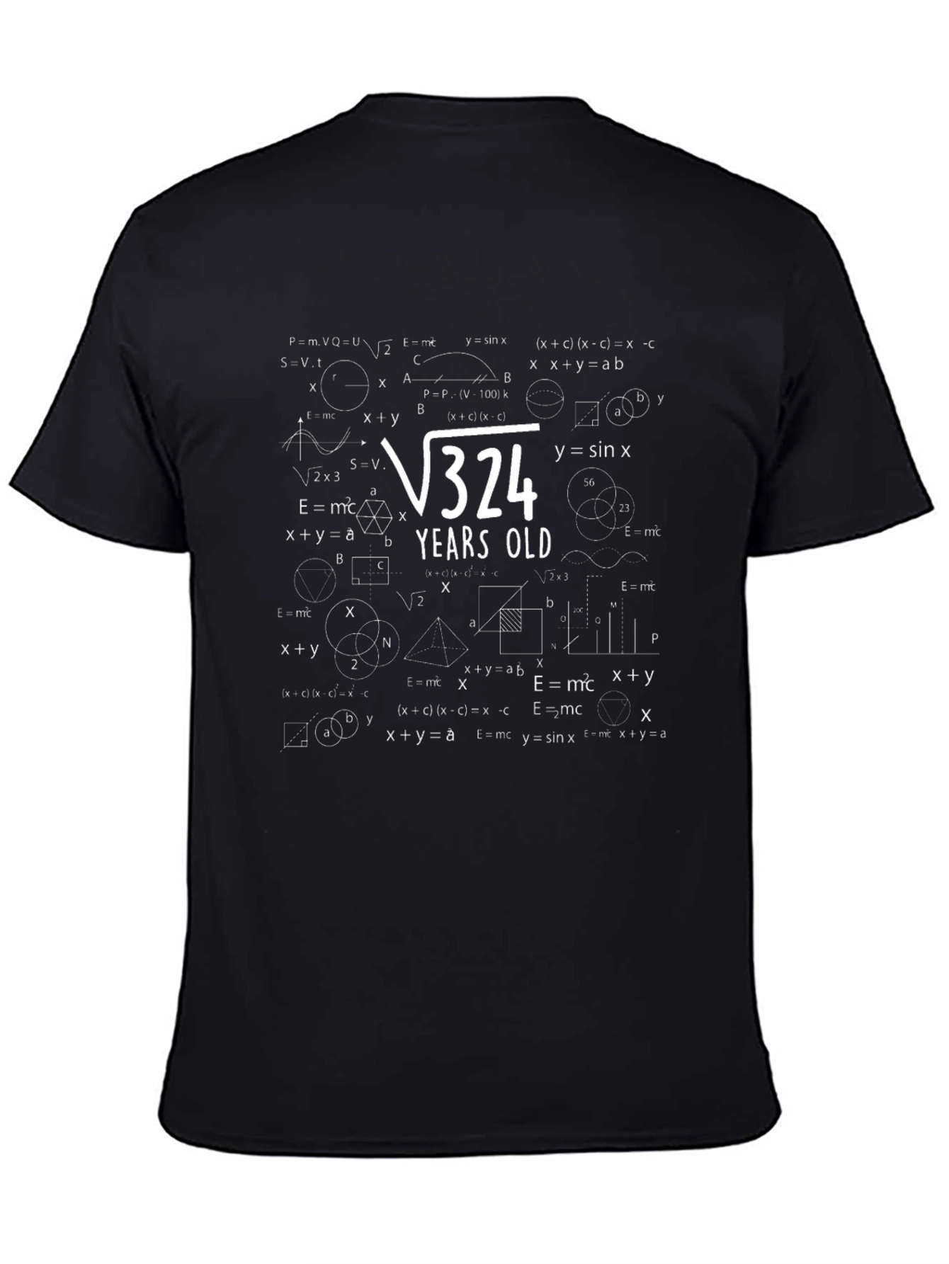 Funny 18th Birthday T-Shirt Math Formula Gift