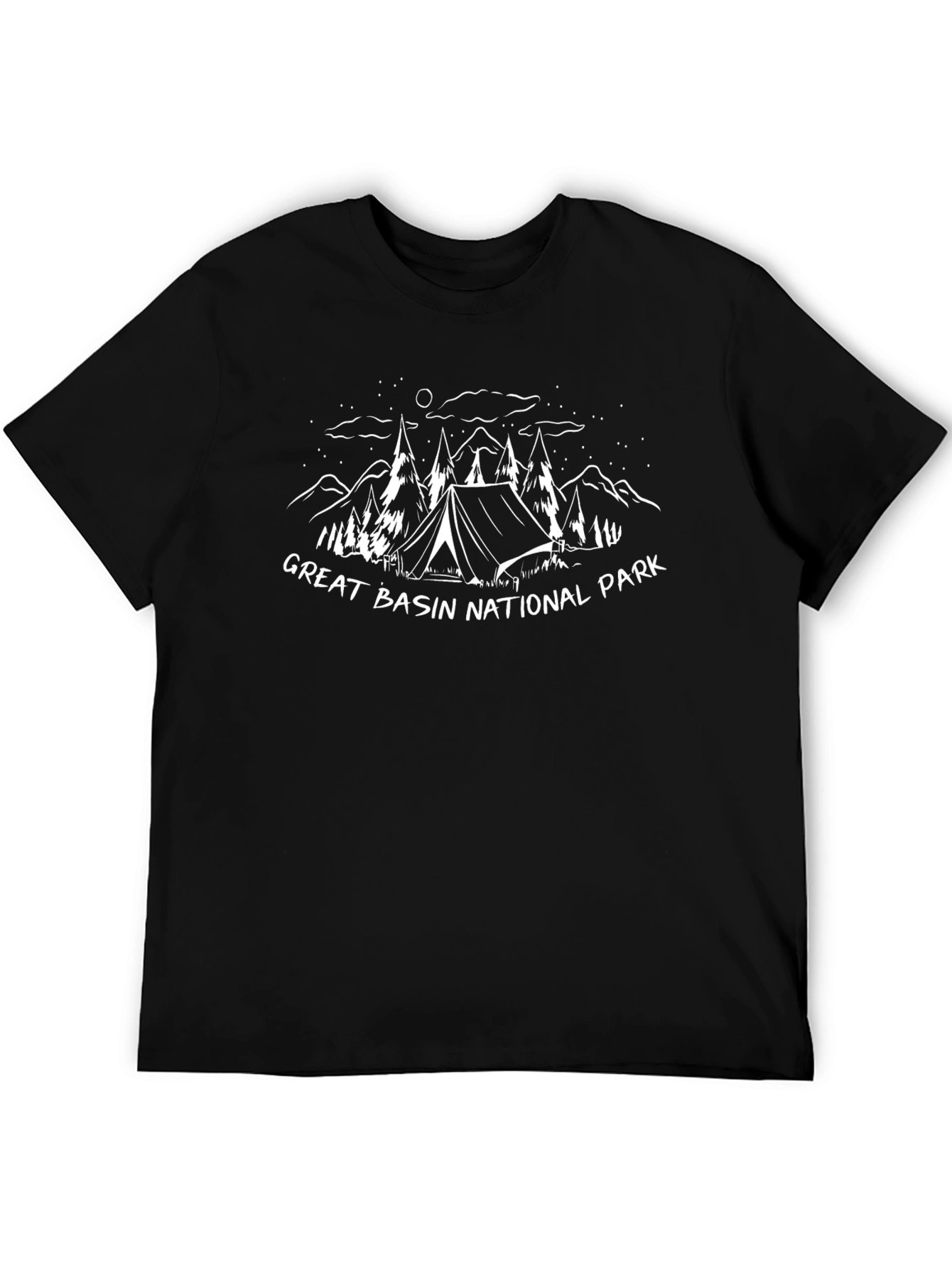 Great Basin National Park Graphic Tee - Camping Design