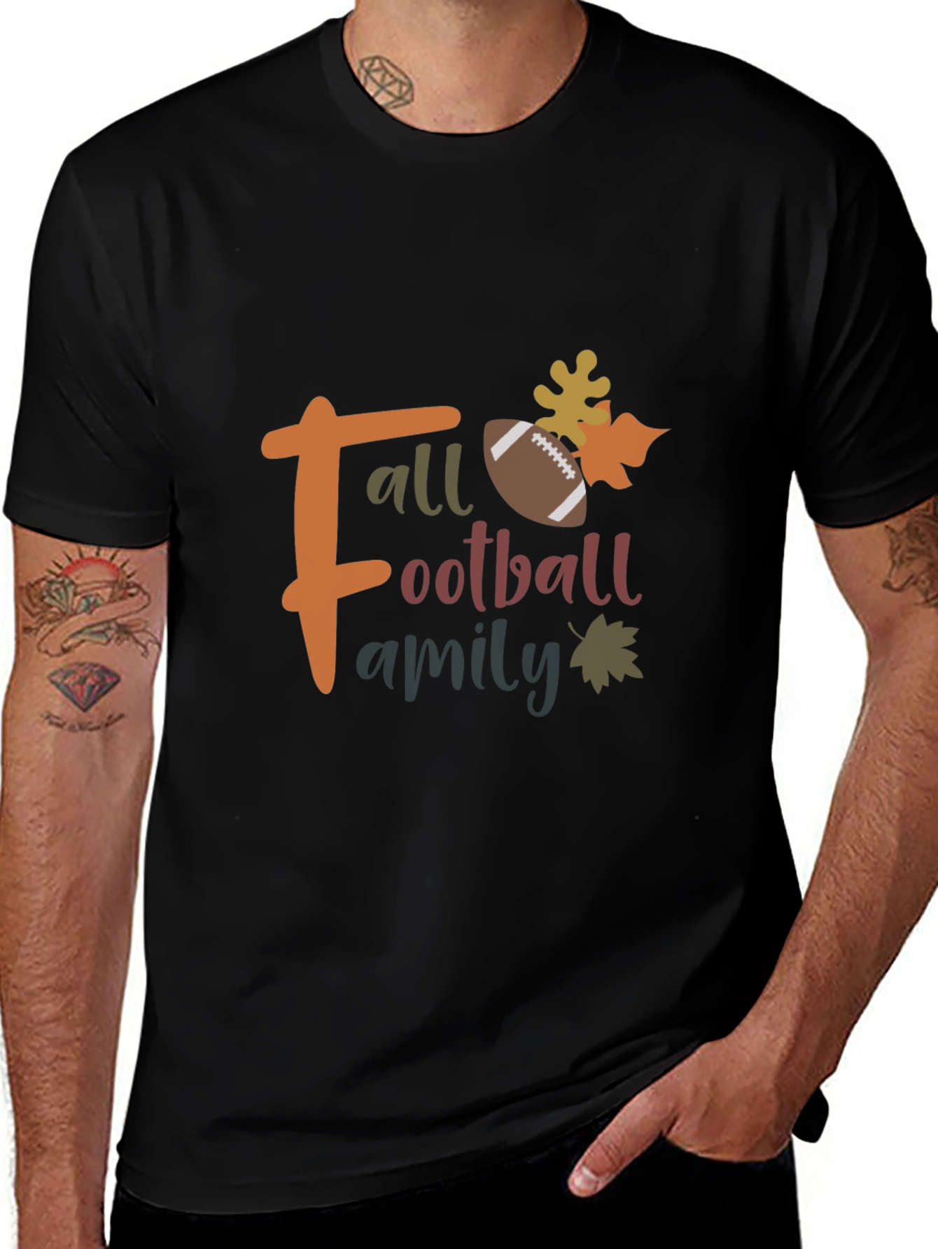 Fall Football Family T-Shirt