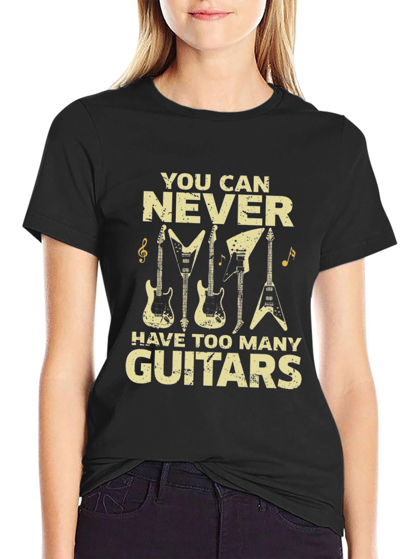 You Can Never Have Too Many Guitars Graphic T-Shirt