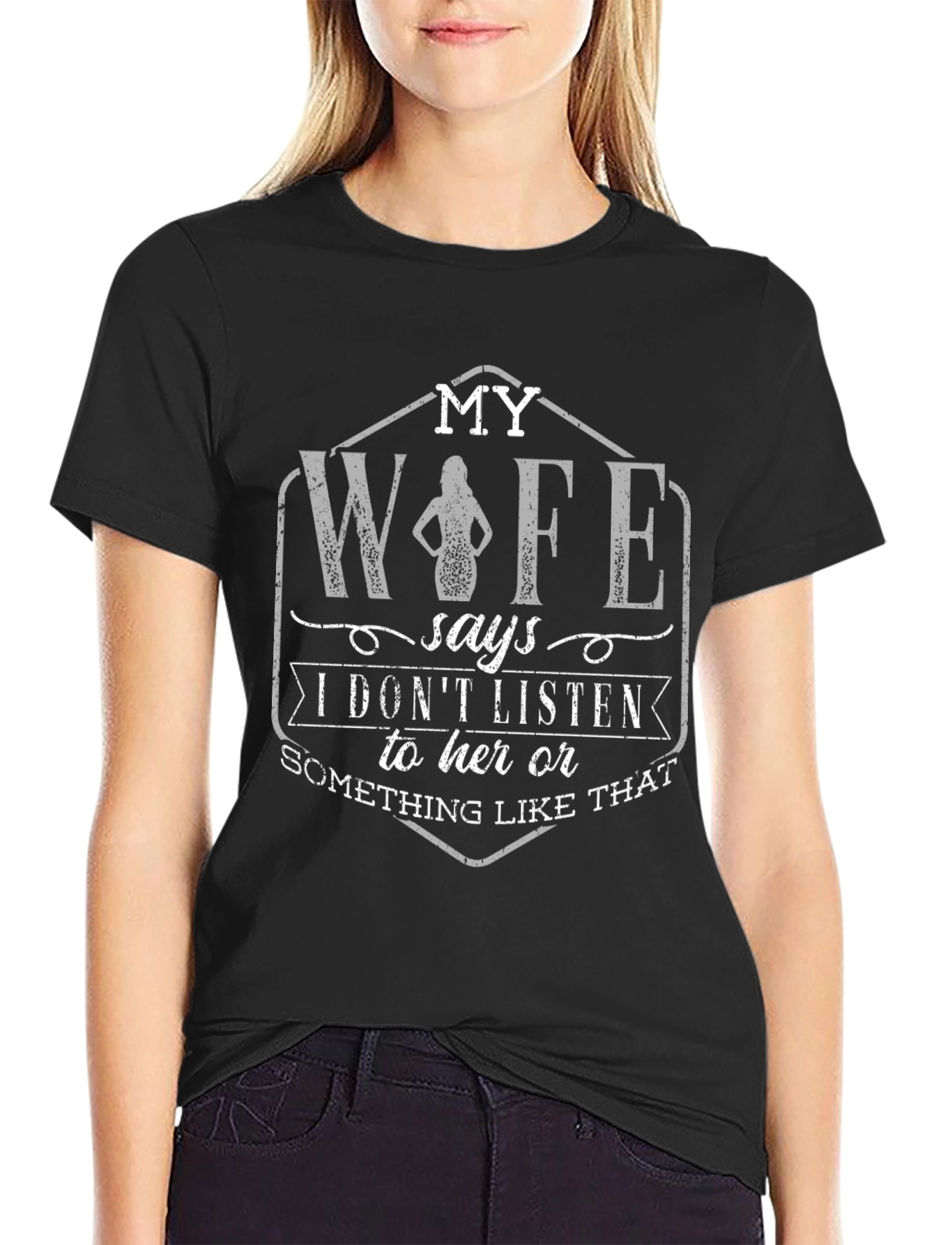 Funny My Wife T-Shirt - Husband Gift