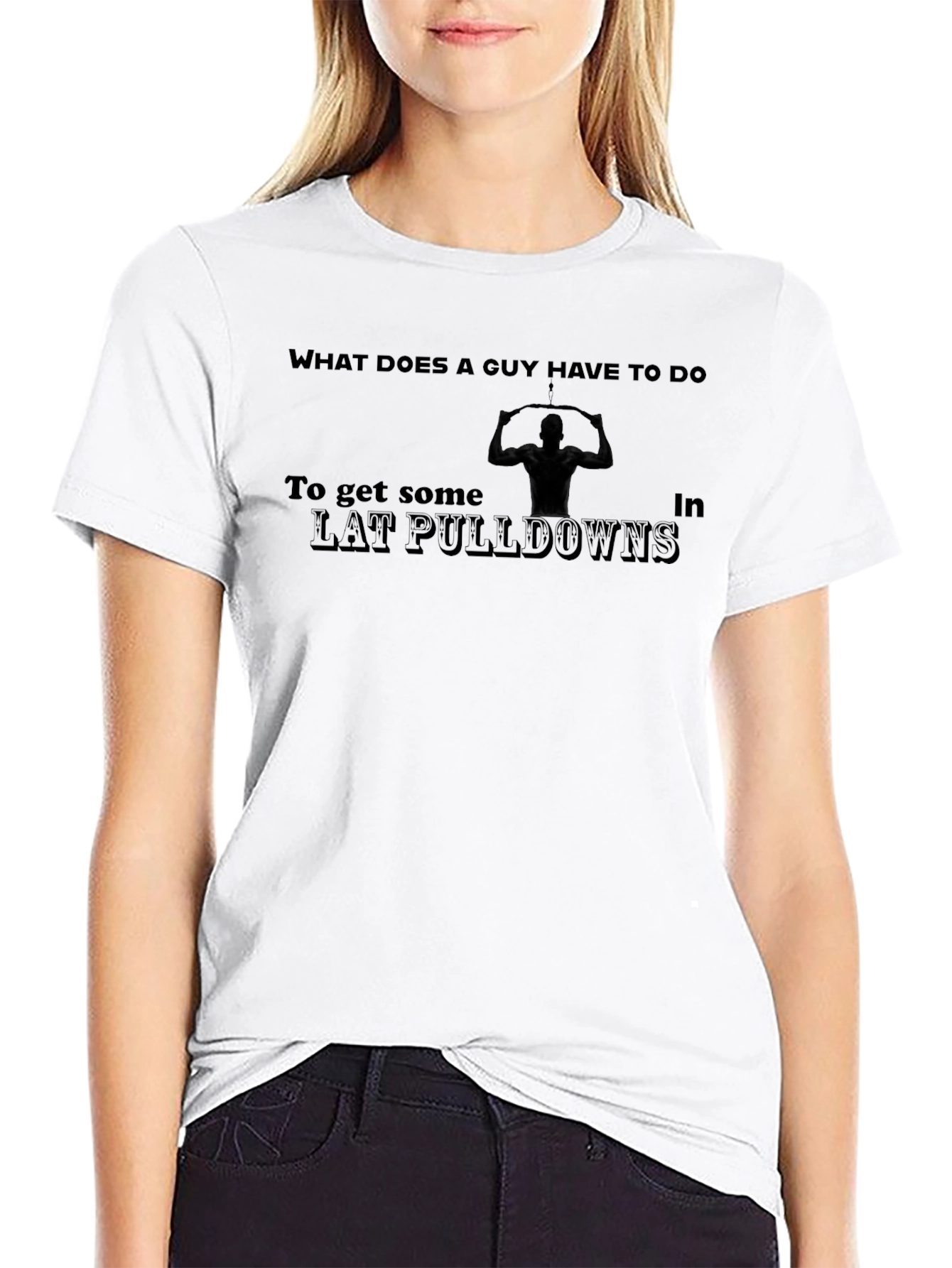 Lat Pulldown Workout T-Shirt