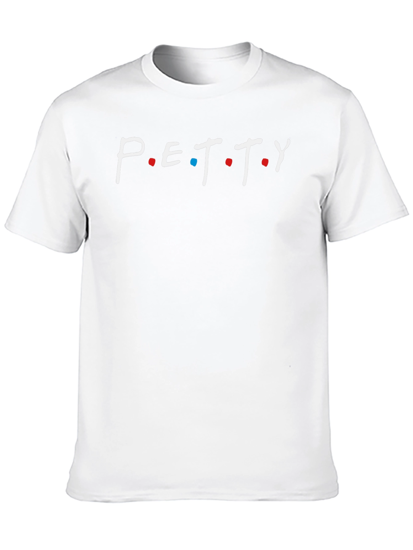 Petty Graphic T-Shirt - Cotton Blend Crew Neck Tee