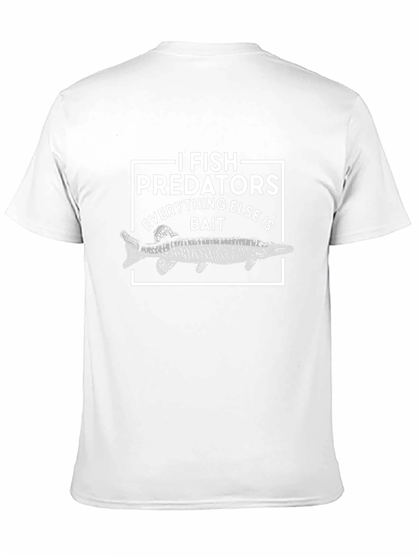 I Fish Predators T-Shirt: Fishing Graphic Tee