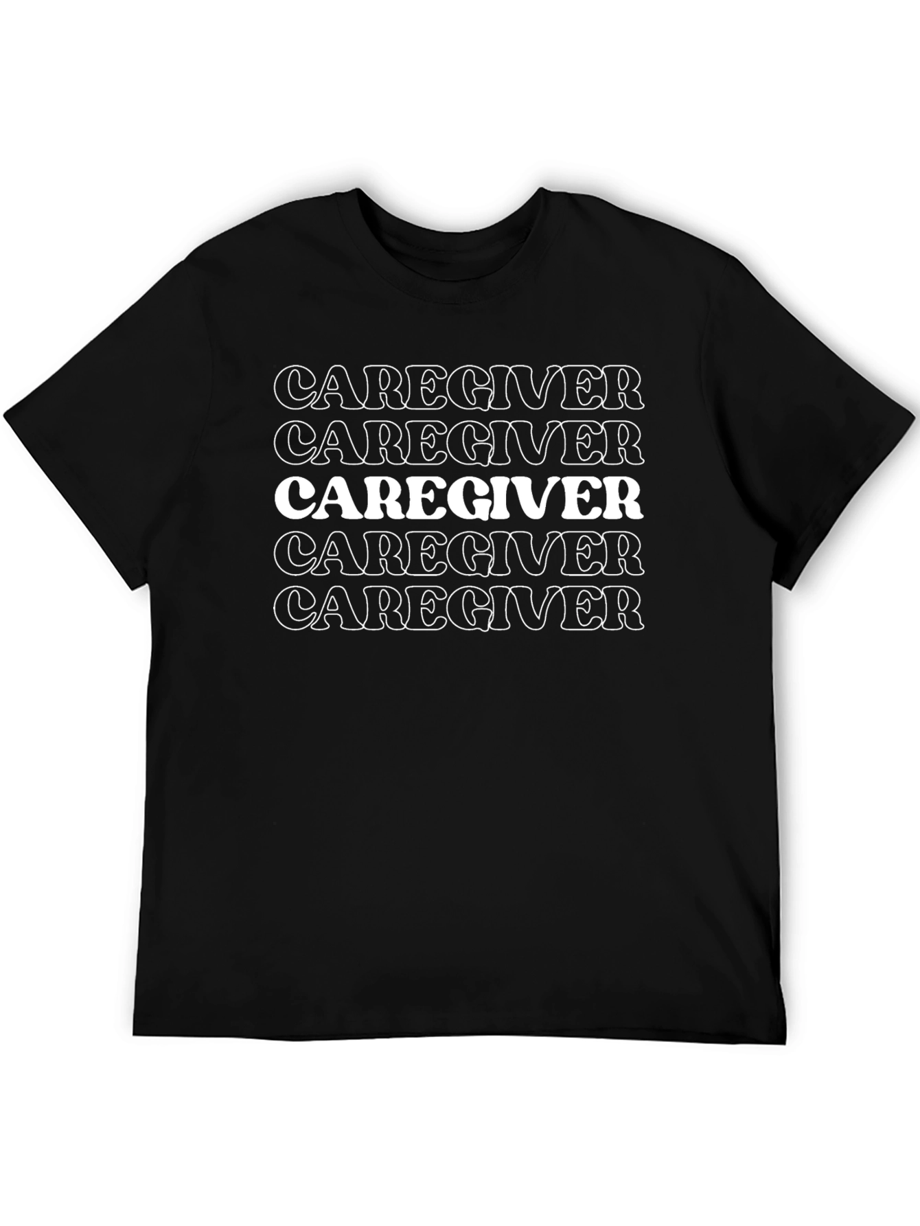 Caregiver Graphic Tee - Support Healthcare Heroes