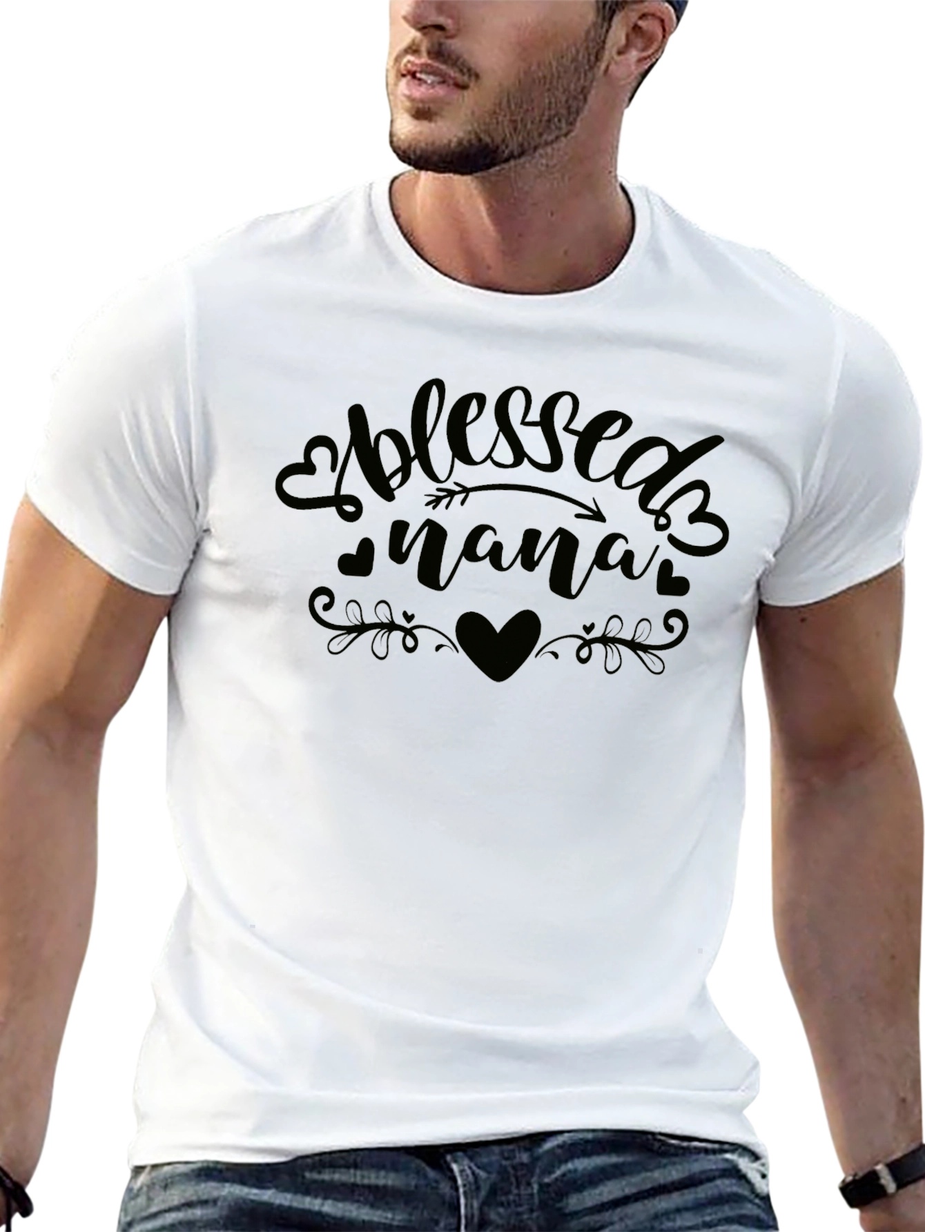 Blessed Nana T-Shirt - Black