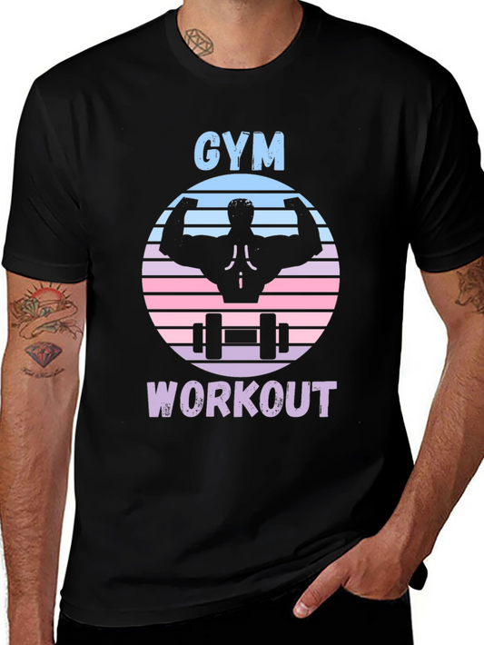 Gym Workout Graphic Tee